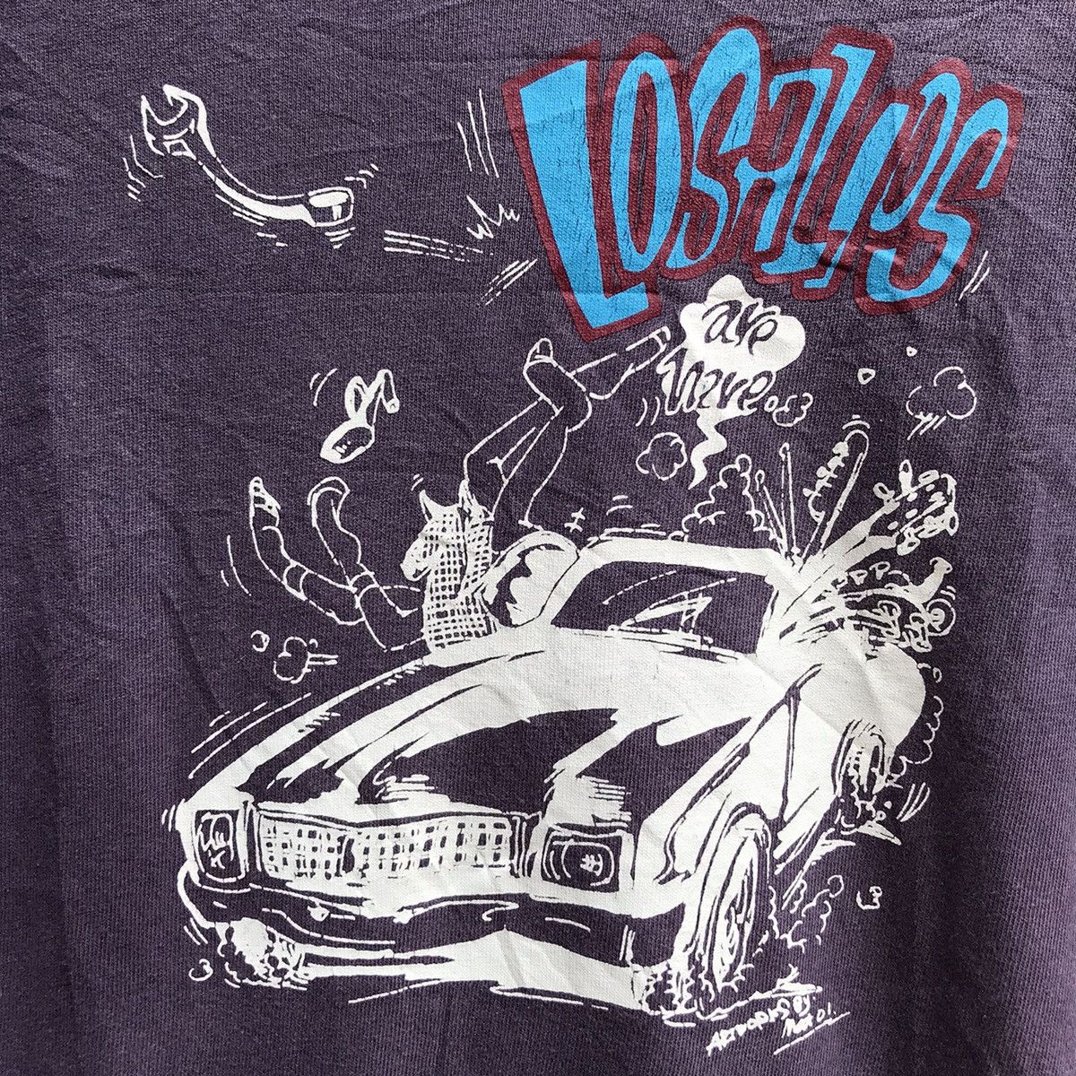 Band Tees Vintage 90s LOSALIOS japanese band tee punk rock Size US M / EU 48-50 / 2 - 3 Thumbnail