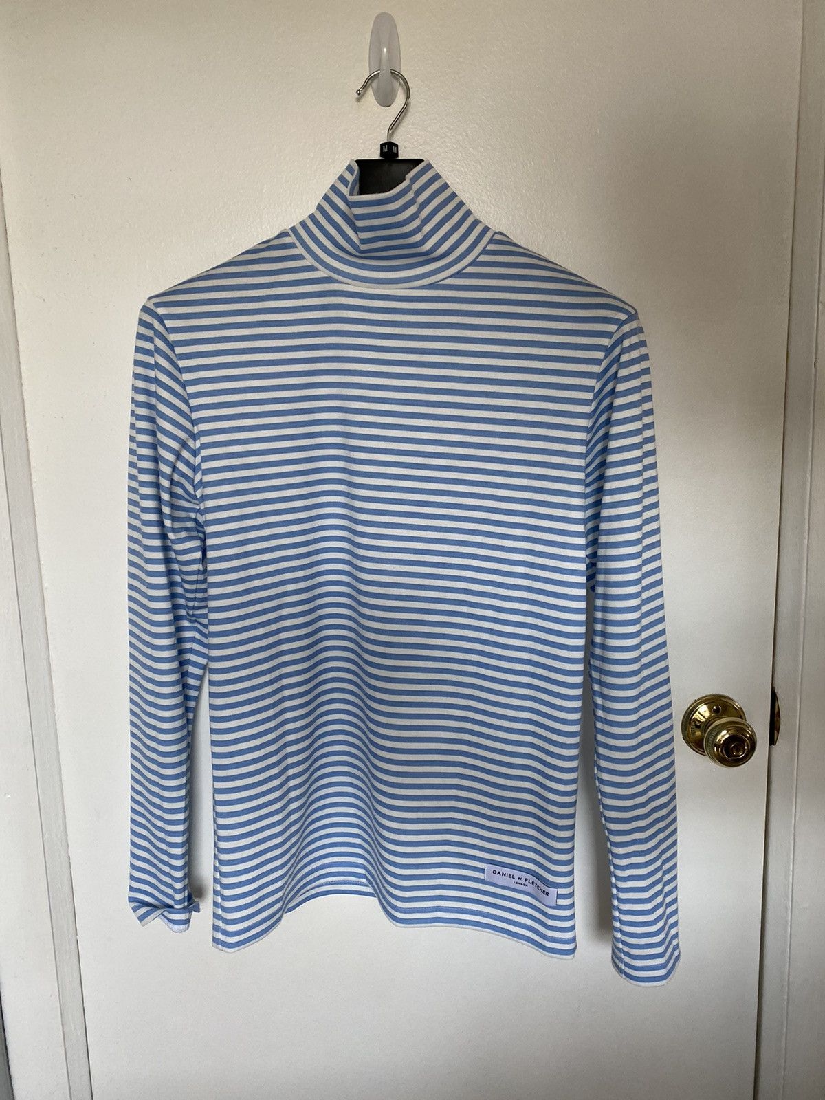 Daniel W. Fletcher Daniel W. Fletcher Striped Turtleneck - M Size US M / EU 48-50 / 2 - 1 Thumbnail