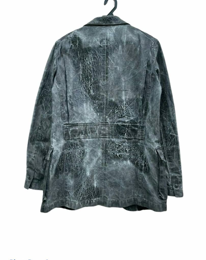 Y's × Yohji Yamamoto Archives Yohji Yamamoto Horsehide Mix Denim Coat Vintage Size US M / EU 48-50 / 2 - 2 Thumbnail