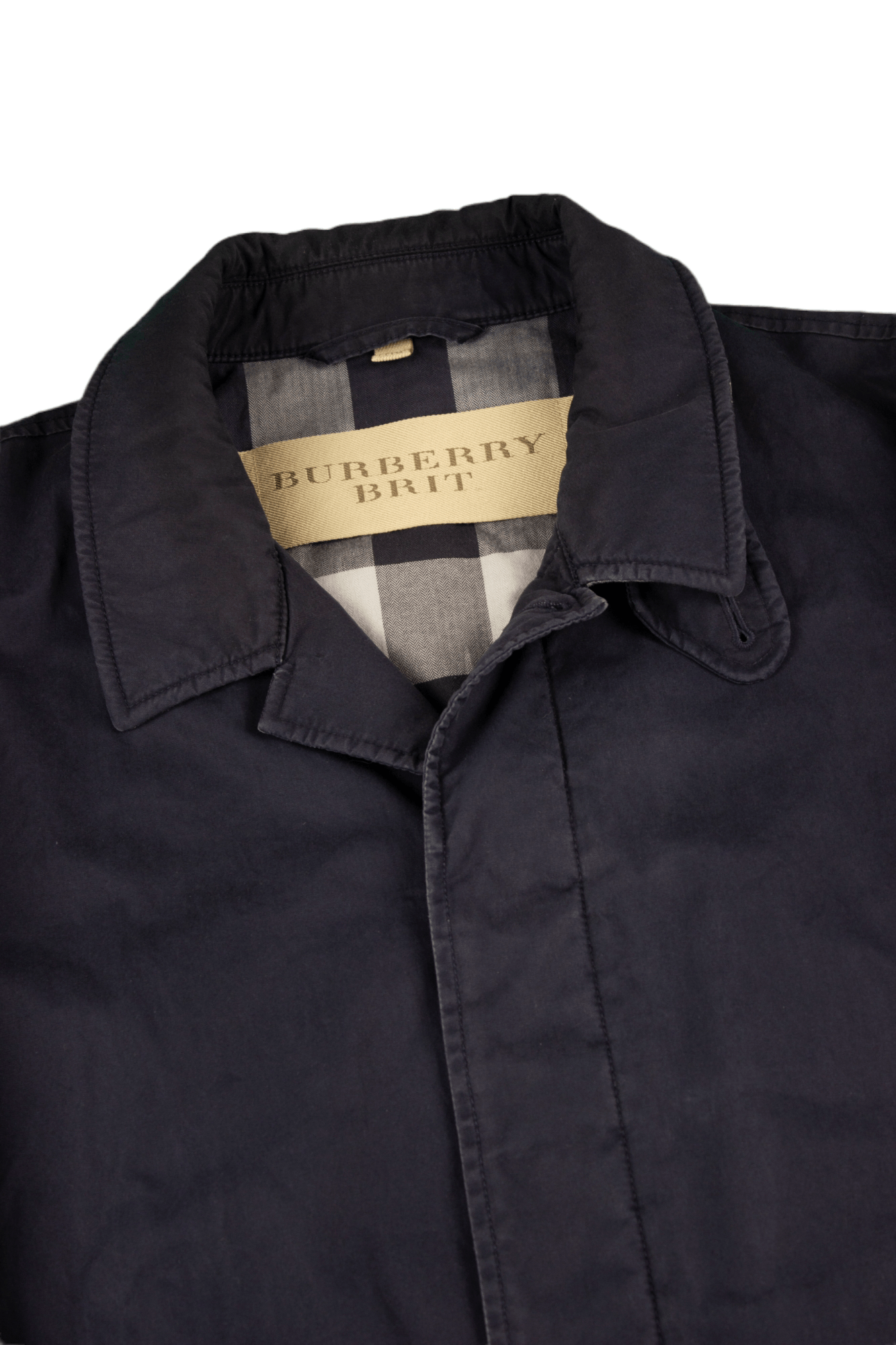 Burberry Burberry brit Navy coat Size US XXL / EU 58 / 5 - 3 Thumbnail