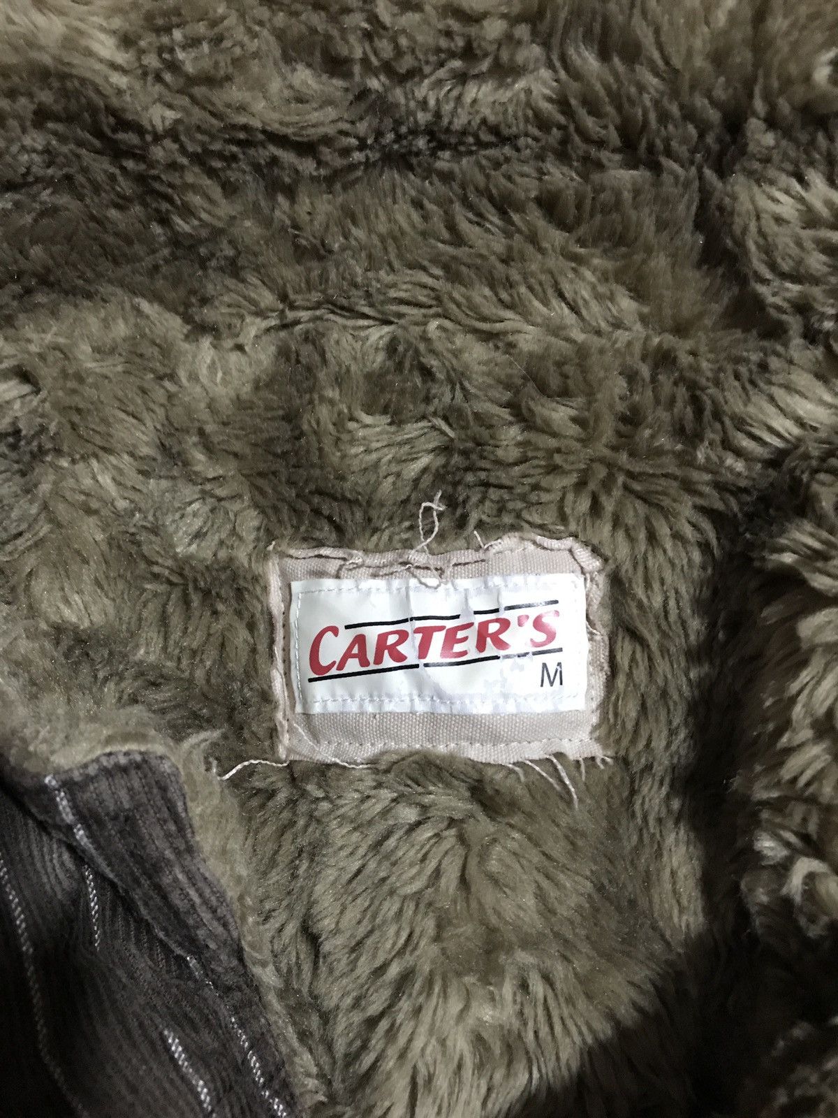 Other Vintage Carter’s Brown Pinstripe Corduroy Sherpa Workwear Size US M / EU 48-50 / 2 - 9 Thumbnail