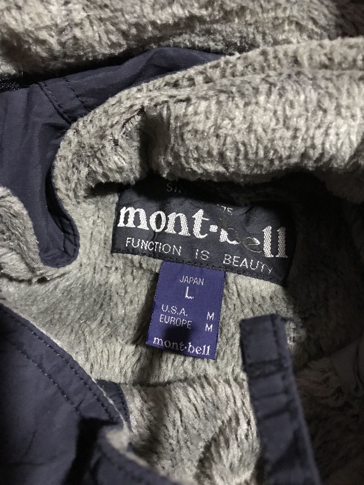 Montbell MONT-BELL OVERJACKET HOODIE VINTAGE DESIGN Size US L / EU 52-54 / 3 - 6 Thumbnail