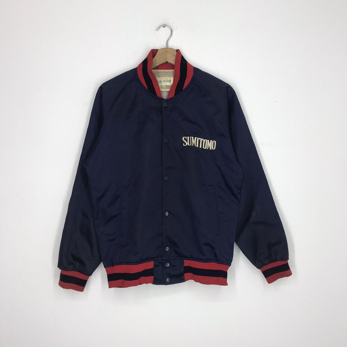 Japanese Brand Sumitomo Varsity Jacket Size US L / EU 52-54 / 3 - 1 Thumbnail