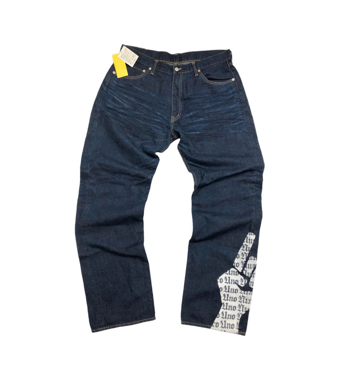 Japanese Brand NOS Swagger denim Uno Umero Designer Collection Grailed