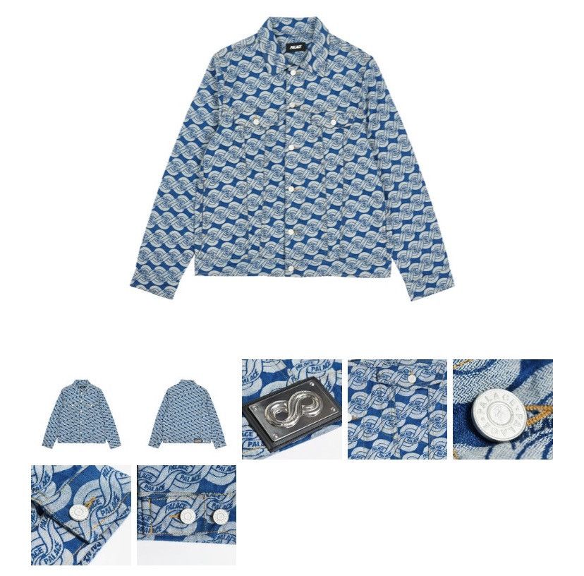 Palace Palace Infinity Denim Jacket Large | Grailed