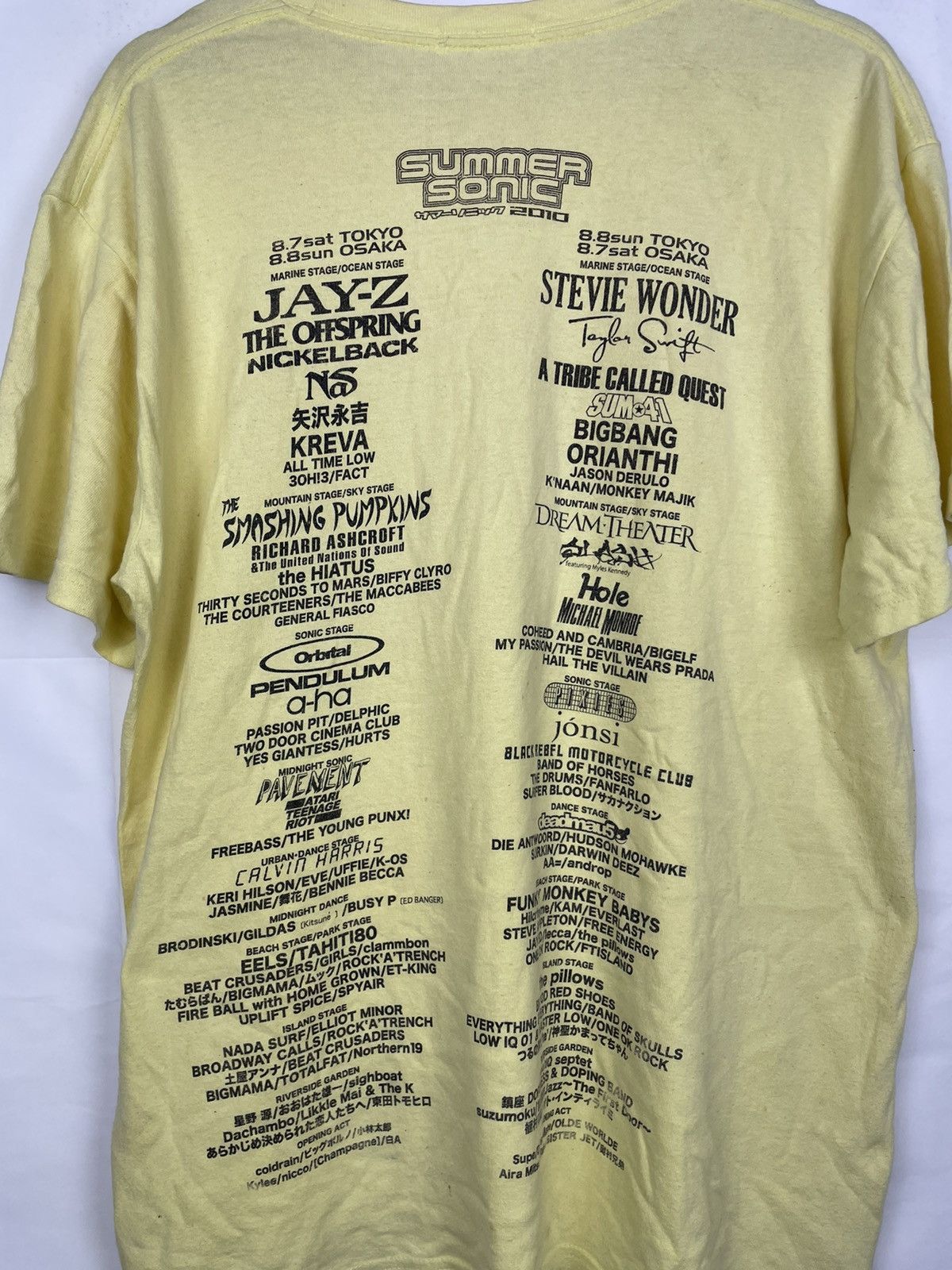 Band Tees × Vintage Summer Sonic 2010 Band Tee — The Offspring Sum 41 ATR Size US L / EU 52-54 / 3 - 4 Thumbnail