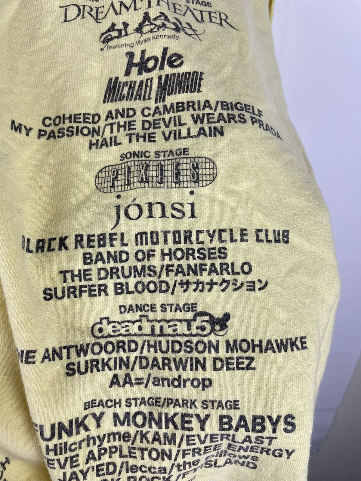 Band Tees × Vintage Summer Sonic 2010 Band Tee — The Offspring Sum 41 ATR Size US L / EU 52-54 / 3 - 6 Thumbnail