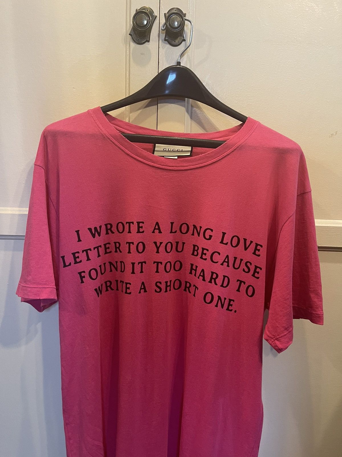 テテ着用】GUCCI “Love Letter” Tシャツ XS - メルカリ