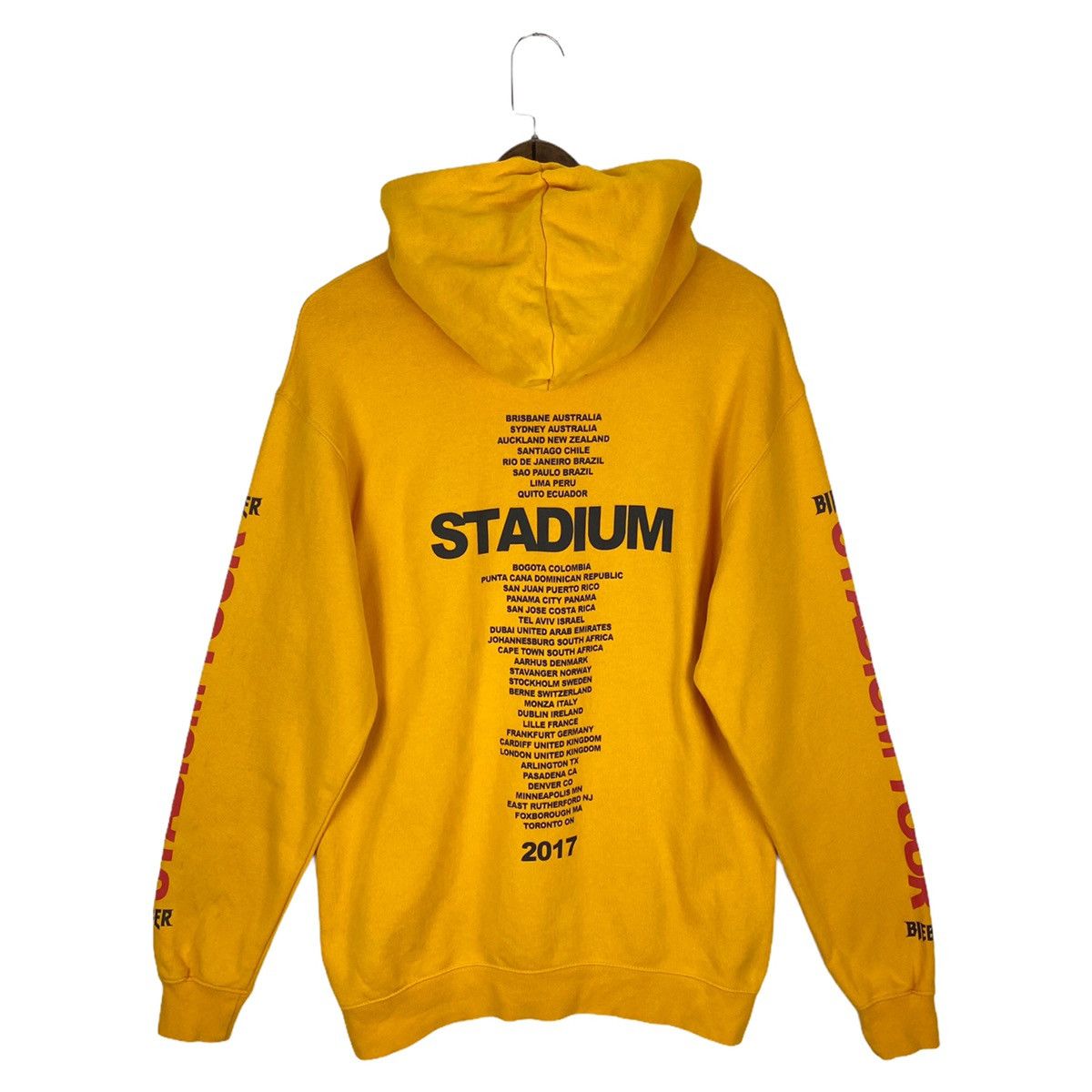 Justin Bieber Purpose Tour Justin Bieber Purpose Tour Hoodie Pullover Grailed