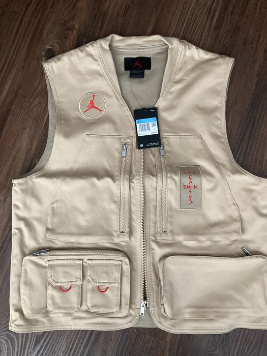 Nike Travis Scott Cactus Jack x Jordan Utility Vest | Grailed