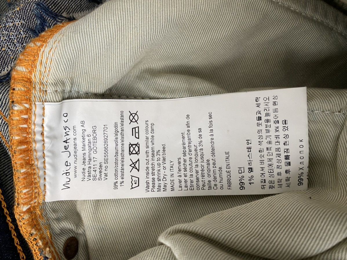 Nudie Jeans Steady Eddie II Tsuyoshi Replica Size US 32 / EU 48 - 5 Thumbnail