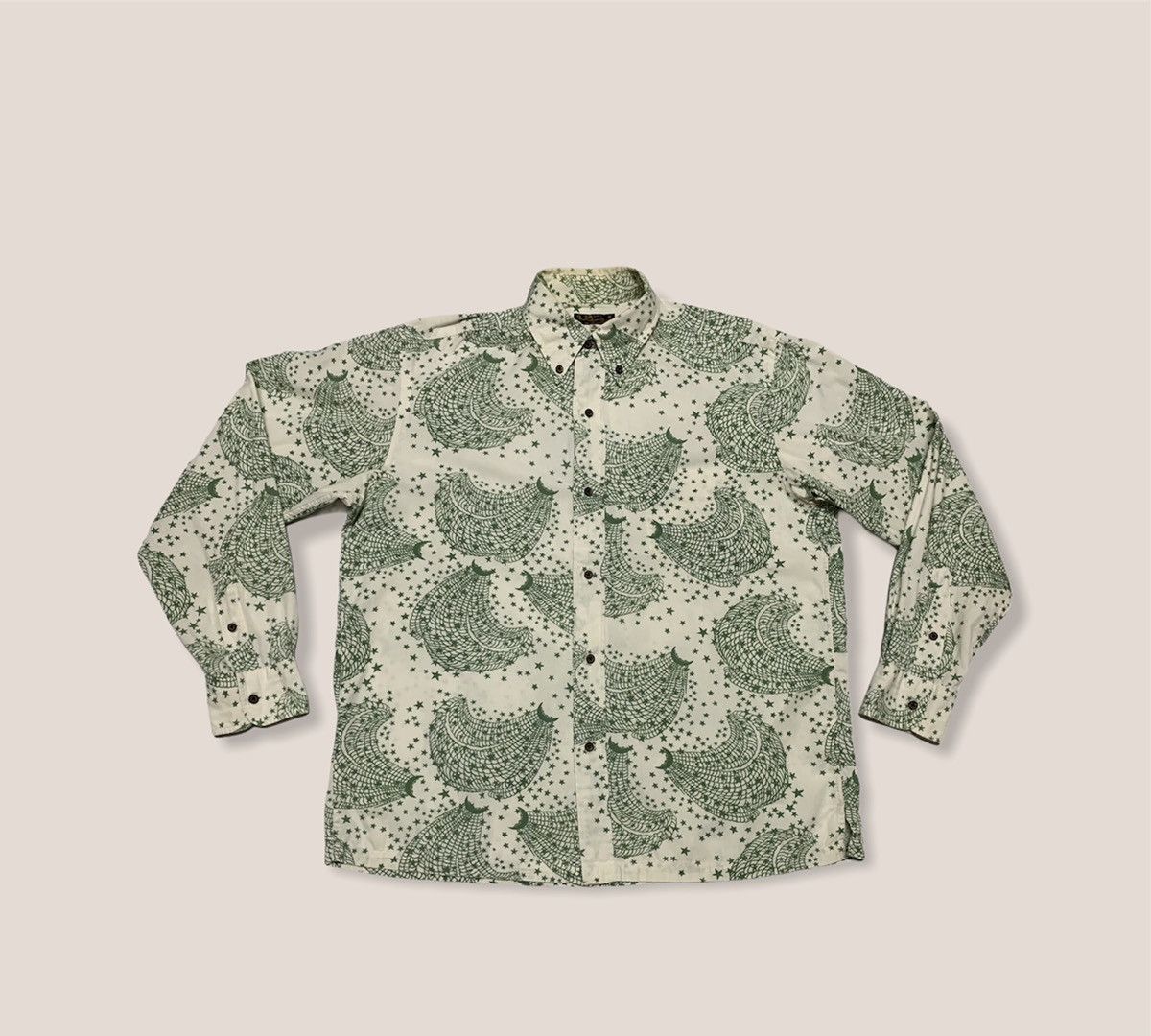Buzz Rickson's × Toyo Enterprises Vintage Button Up Shirt - buzz Rickson’s Shirt Size US L / EU 52-54 / 3 - 1 Thumbnail