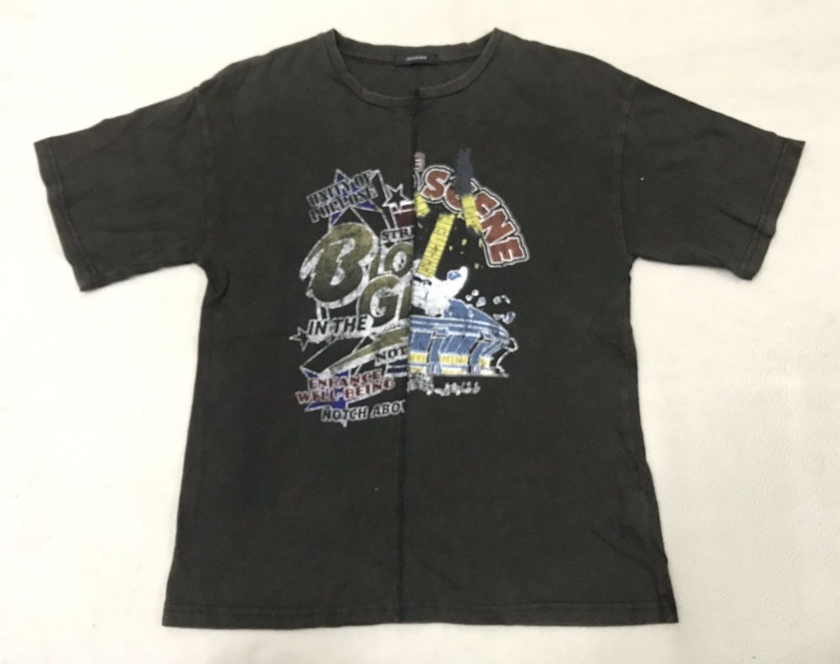 Band Tees × Designer × Japanese Brand Jenasis Brand Shirt Rolling Stone X Bowie Design Size US M / EU 48-50 / 2 - 1 Thumbnail