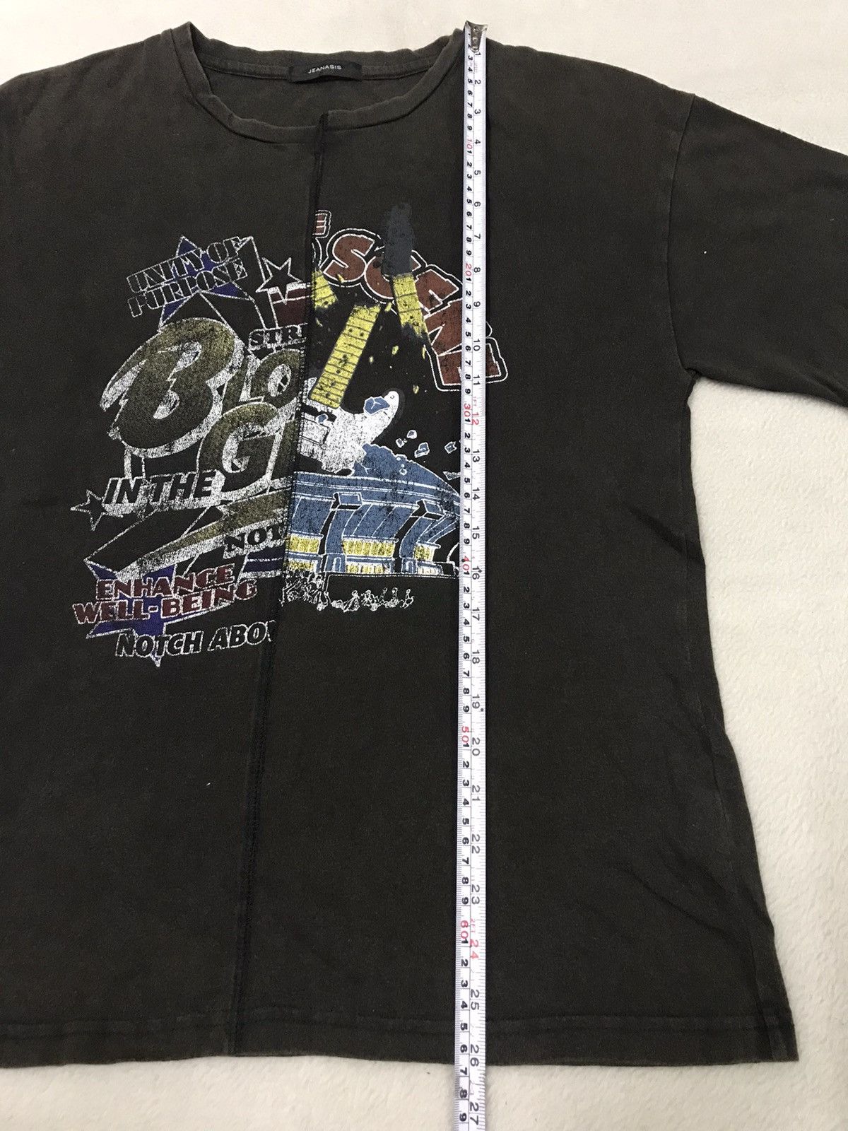 Band Tees × Designer × Japanese Brand Jenasis Brand Shirt Rolling Stone X Bowie Design Size US M / EU 48-50 / 2 - 6 Thumbnail