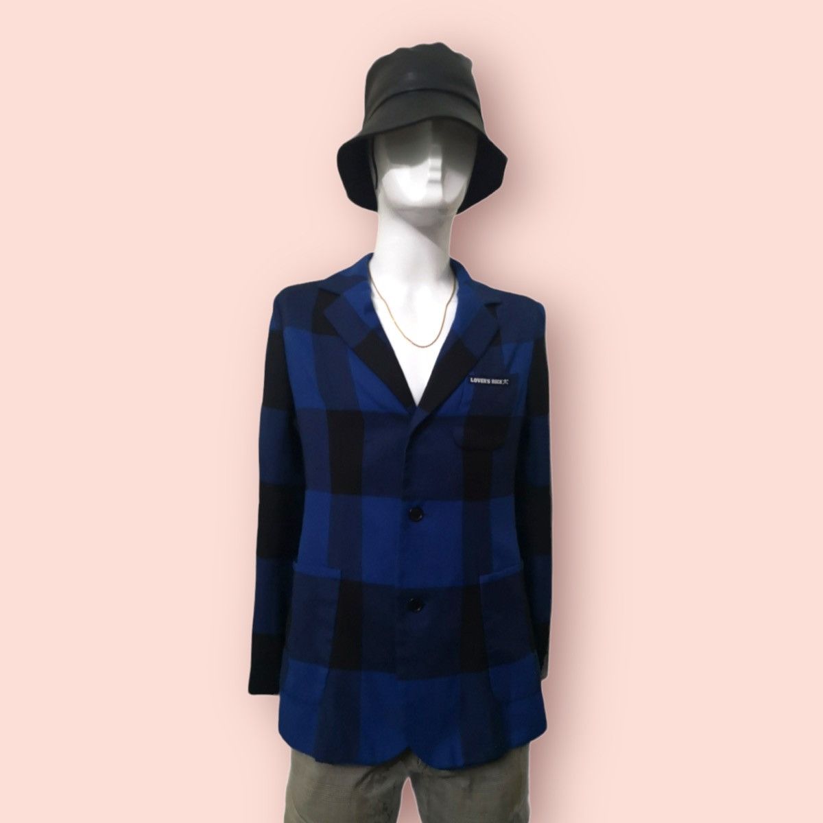 Japanese Brand × Seditionaries SUPERLOVER / SUPERLOVERS BLUE TARTAN PUNK/MODS BLAZER Size US M / EU 48-50 / 2 - 5 Thumbnail