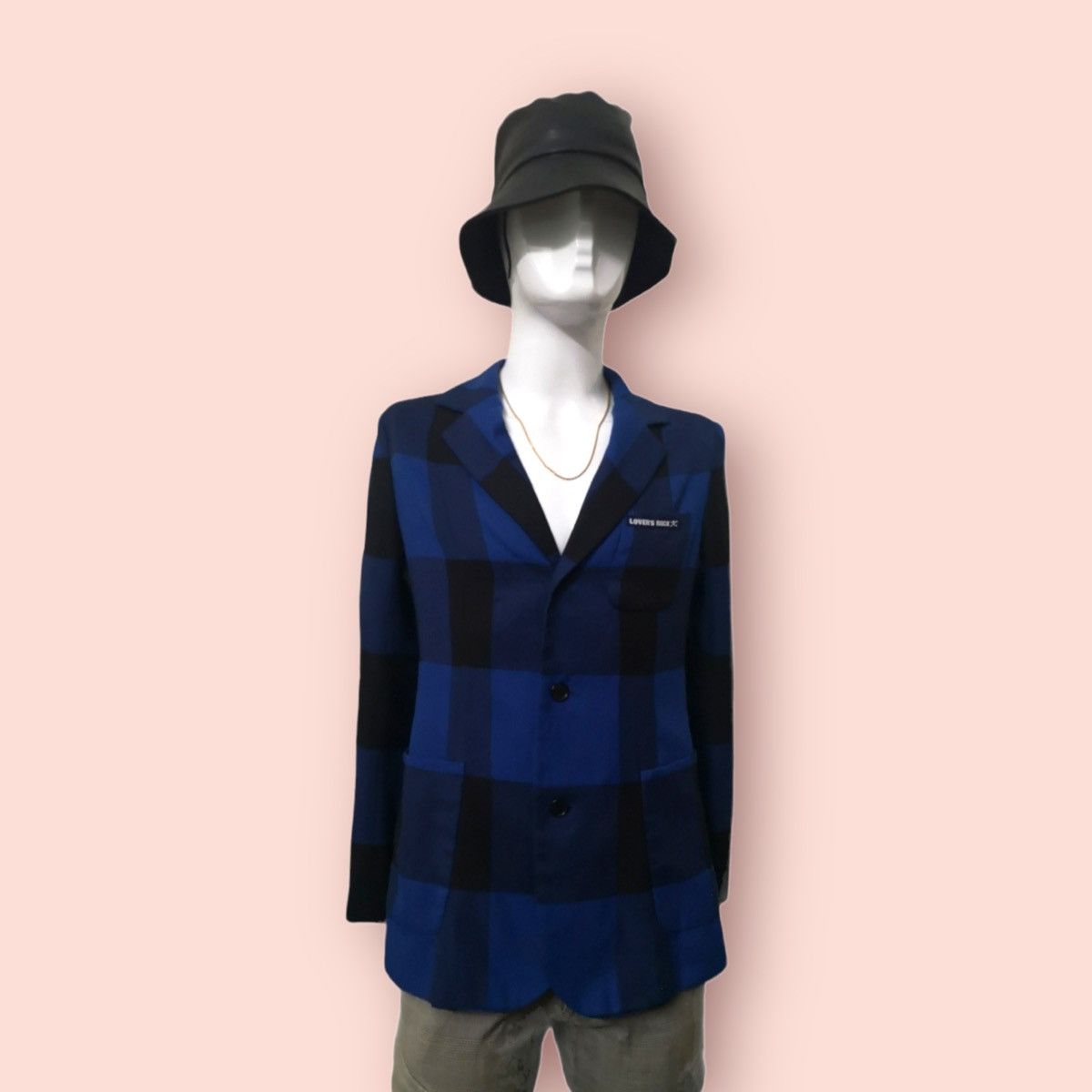 Japanese Brand × Seditionaries SUPERLOVER / SUPERLOVERS BLUE TARTAN PUNK/MODS BLAZER Size US M / EU 48-50 / 2 - 15 Thumbnail