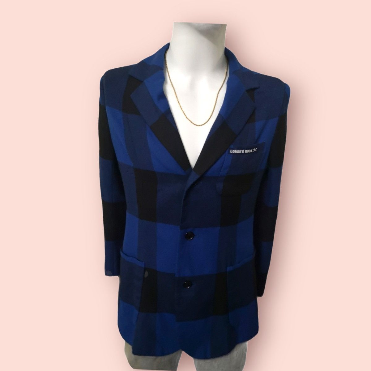 Japanese Brand × Seditionaries SUPERLOVER / SUPERLOVERS BLUE TARTAN PUNK/MODS BLAZER Size US M / EU 48-50 / 2 - 6 Thumbnail