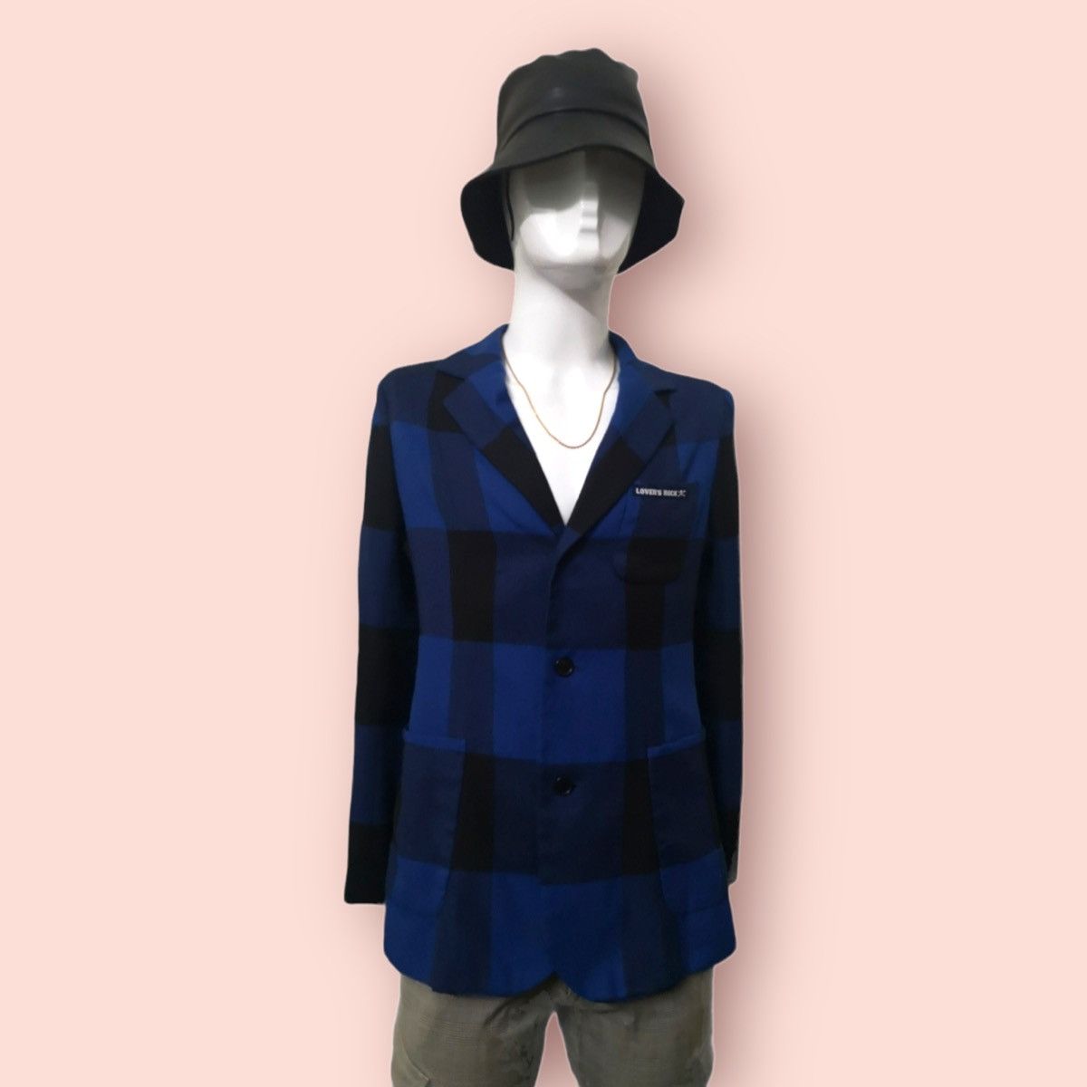 Japanese Brand × Seditionaries SUPERLOVER / SUPERLOVERS BLUE TARTAN PUNK/MODS BLAZER Size US M / EU 48-50 / 2 - 4 Thumbnail