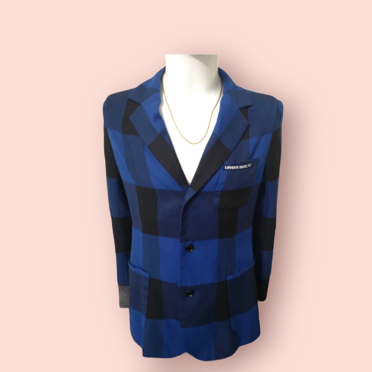 Japanese Brand × Seditionaries SUPERLOVER / SUPERLOVERS BLUE TARTAN PUNK/MODS BLAZER Size US M / EU 48-50 / 2 - 7 Thumbnail