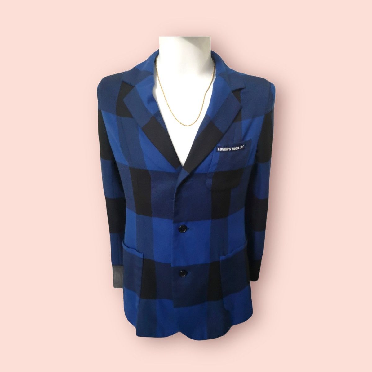Japanese Brand × Seditionaries SUPERLOVER / SUPERLOVERS BLUE TARTAN PUNK/MODS BLAZER Size US M / EU 48-50 / 2 - 1 Thumbnail