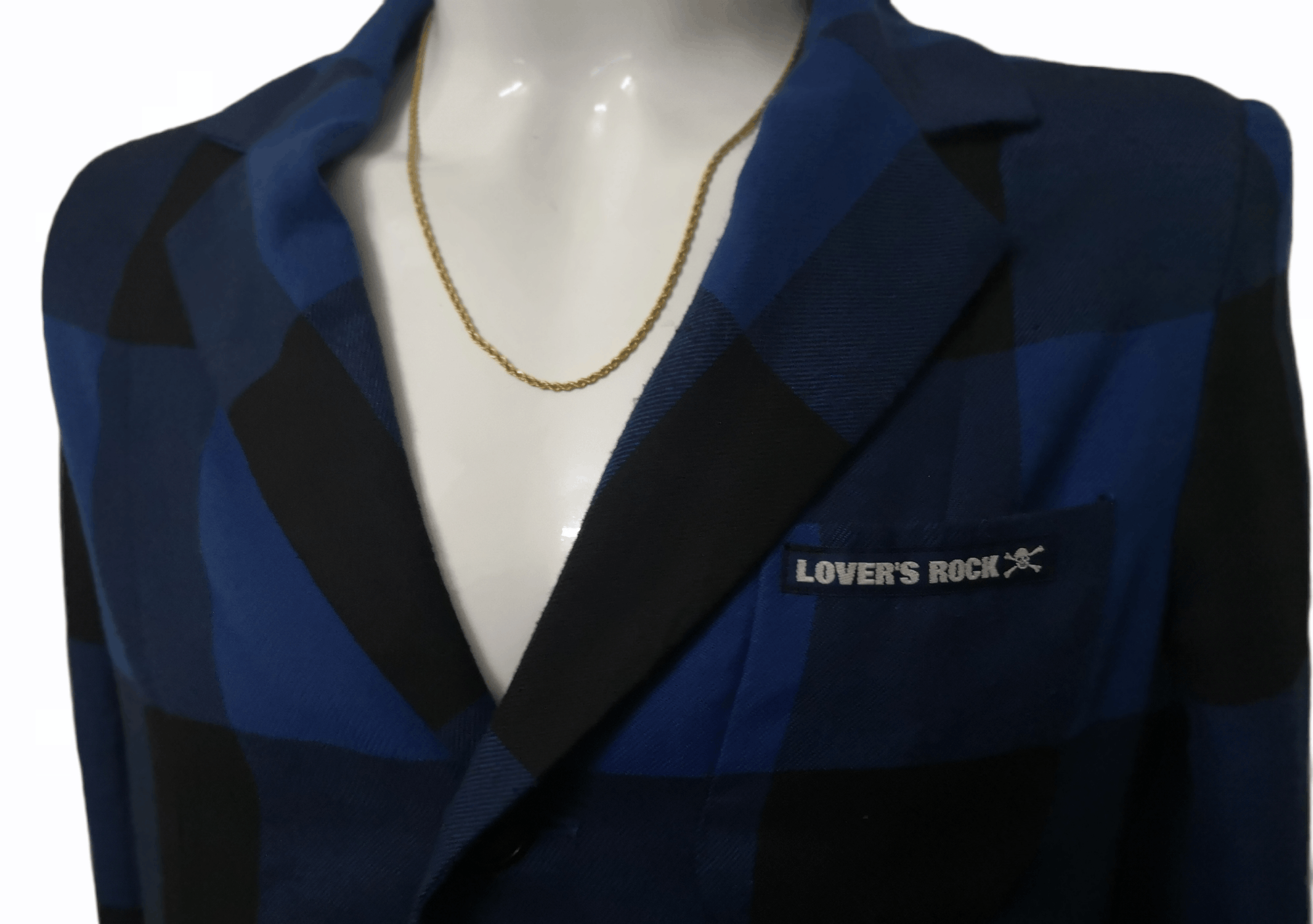 Japanese Brand × Seditionaries SUPERLOVER / SUPERLOVERS BLUE TARTAN PUNK/MODS BLAZER Size US M / EU 48-50 / 2 - 3 Thumbnail