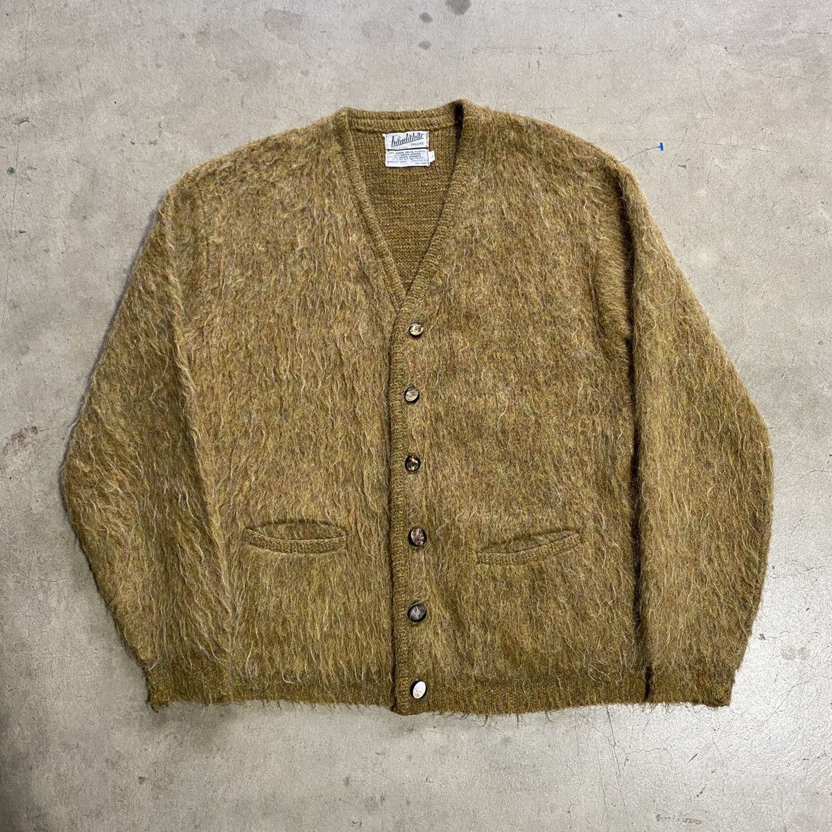 USA製 50s Vintage Kandahar Wool Cardigan-