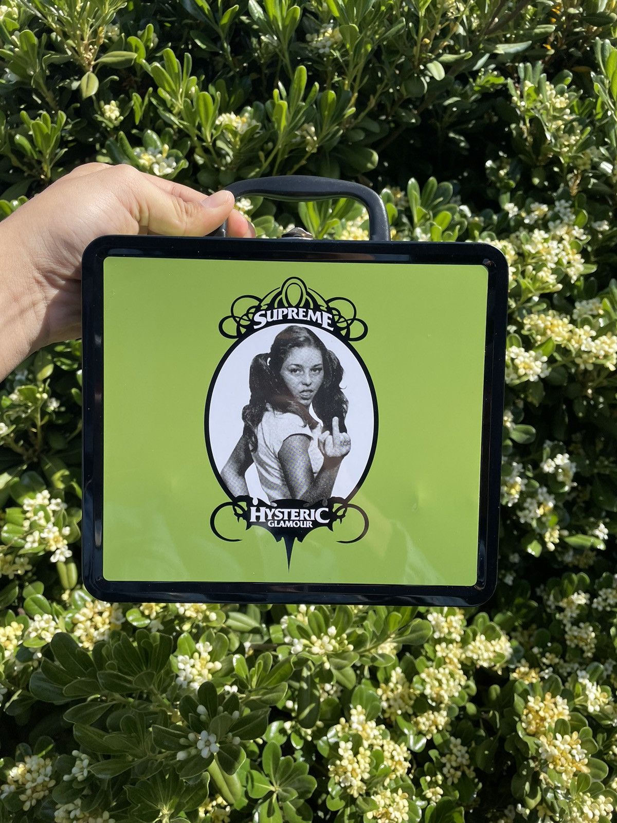 Hysteric Glamour × Supreme Supreme Hysteric Glamour Lunchbox Set / Lime  (SS21) | Grailed