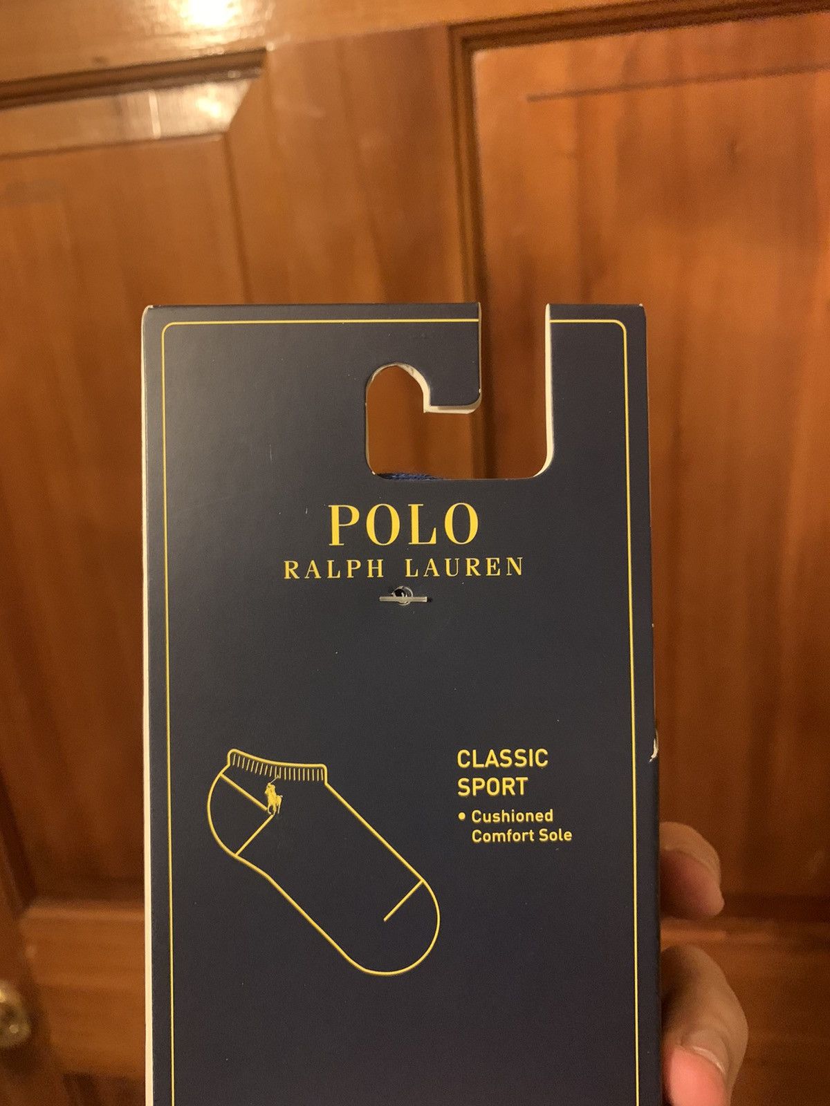 Polo Ralph Lauren × Ralph Lauren × Ralph Lauren Sport *RARE* Brand New Polo Ralph Lauren Sport Knit Socks 3-Pack Size ONE SIZE - 4 Thumbnail