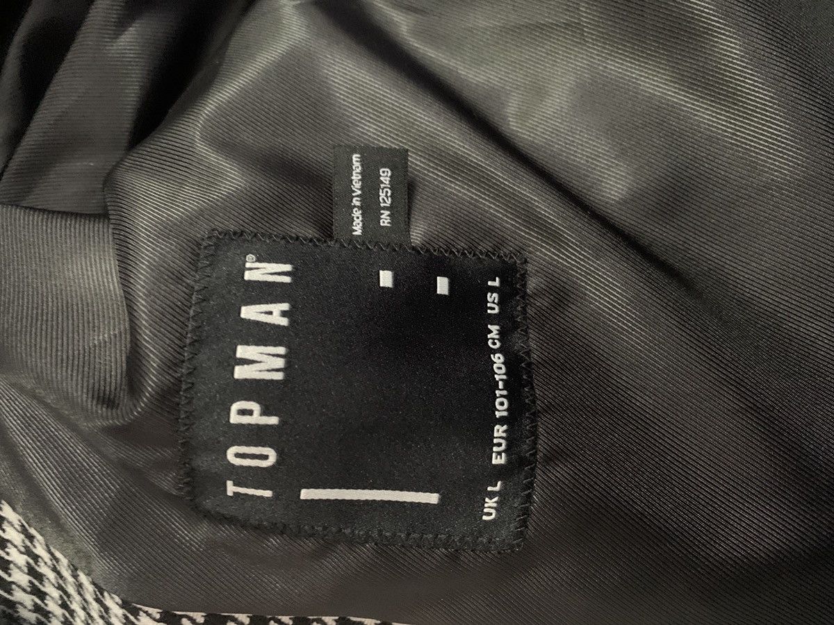 Topman Light coat pied de poul Size US L / EU 52-54 / 3 - 7 Thumbnail
