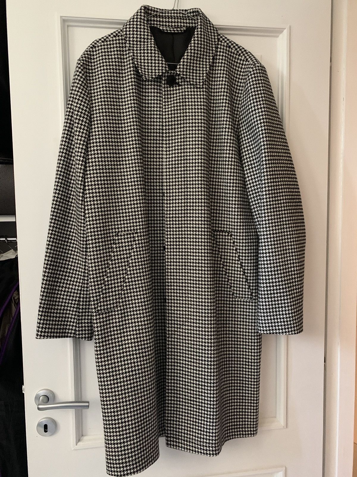 Topman Light coat pied de poul Size US L / EU 52-54 / 3 - 1 Thumbnail