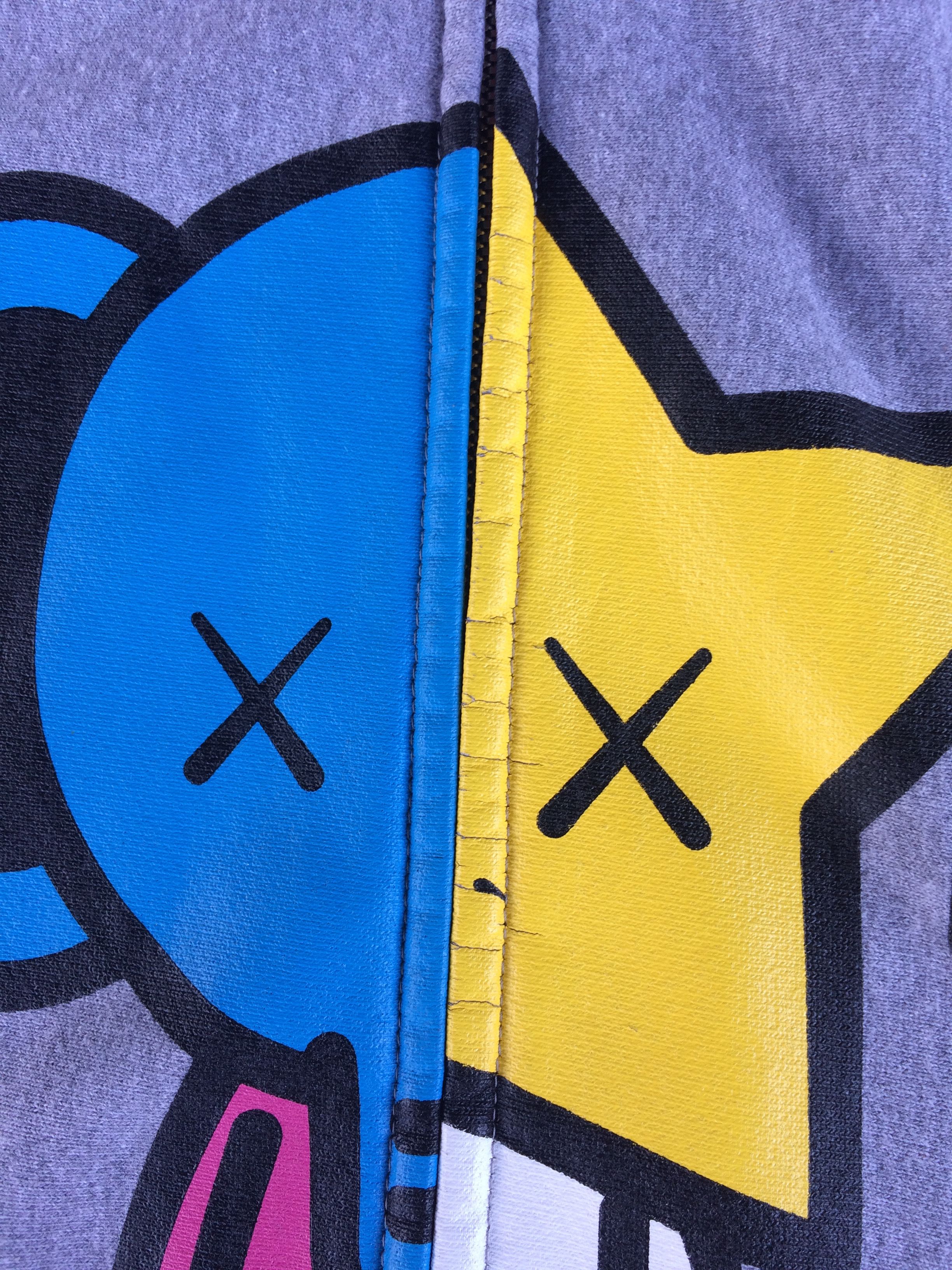 Bape × Kaws OG Bape X Kaws Elephant/Sta Fullzip Hoodie Size US L / EU 52-54 / 3 - 16 Thumbnail