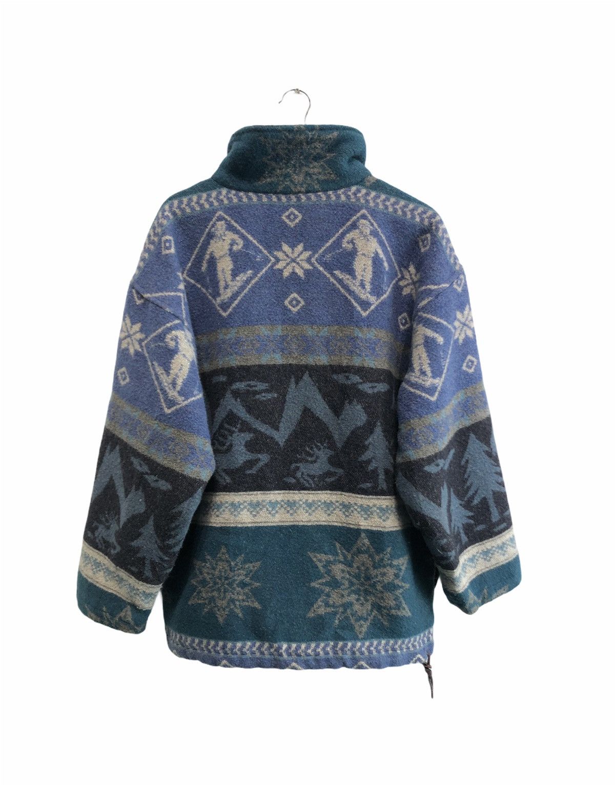 L.L. Bean JA1 90’s Wool Snow Flake Smock Jacket Size US M / EU 48-50 / 2 - 3 Thumbnail