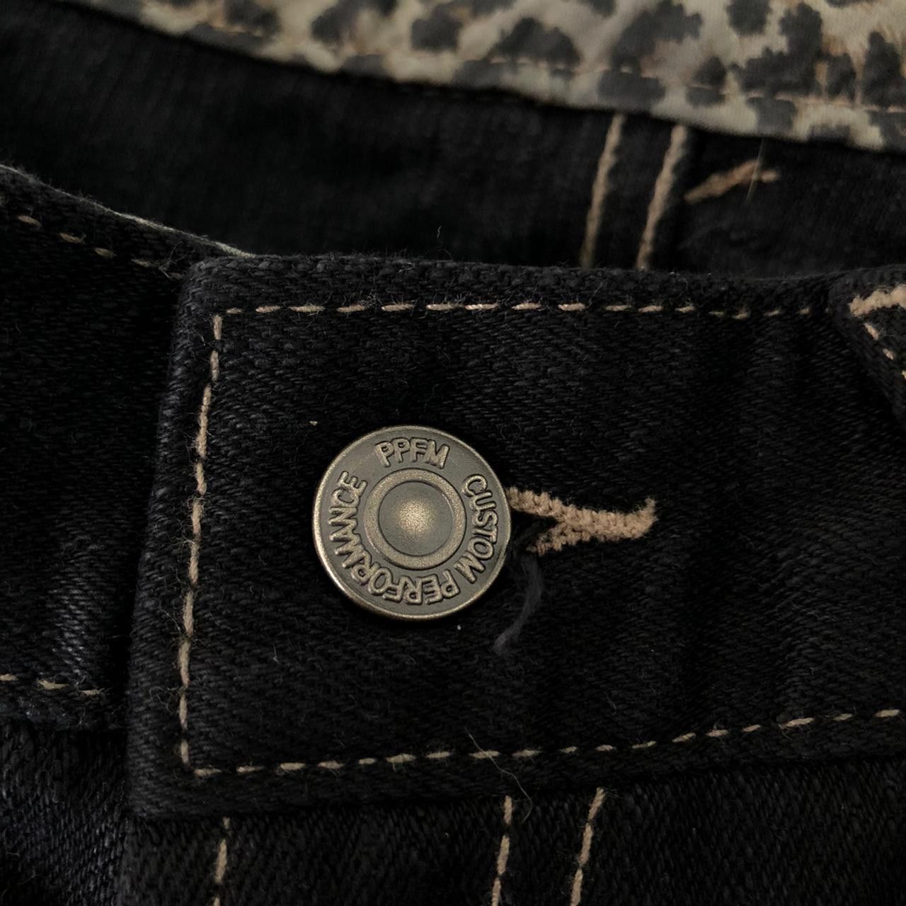 PPFM PPFM Leopard Gambit Skull Jeans Size US 36 / EU 52 - 6 Thumbnail