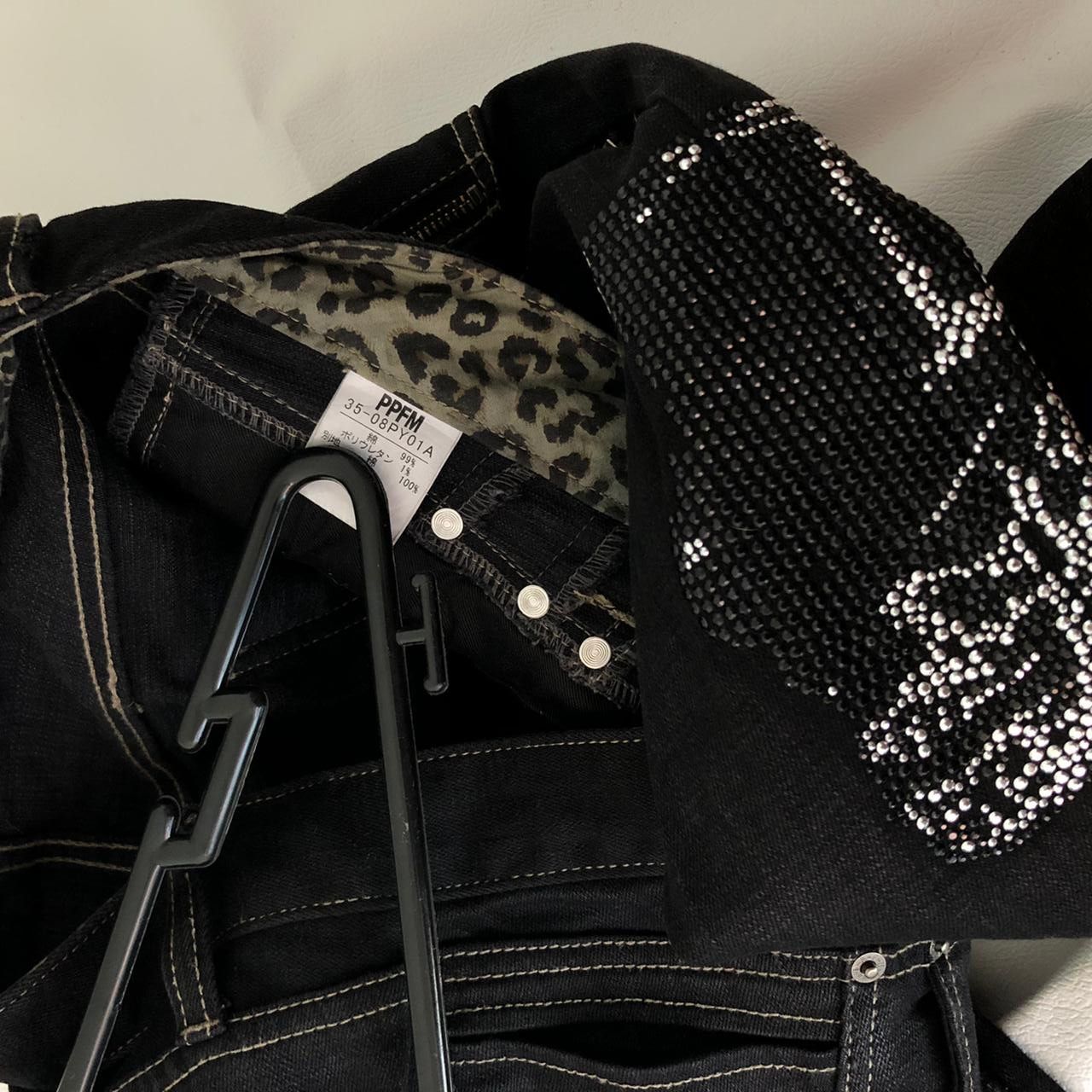 PPFM PPFM Leopard Gambit Skull Jeans Size US 36 / EU 52 - 8 Thumbnail