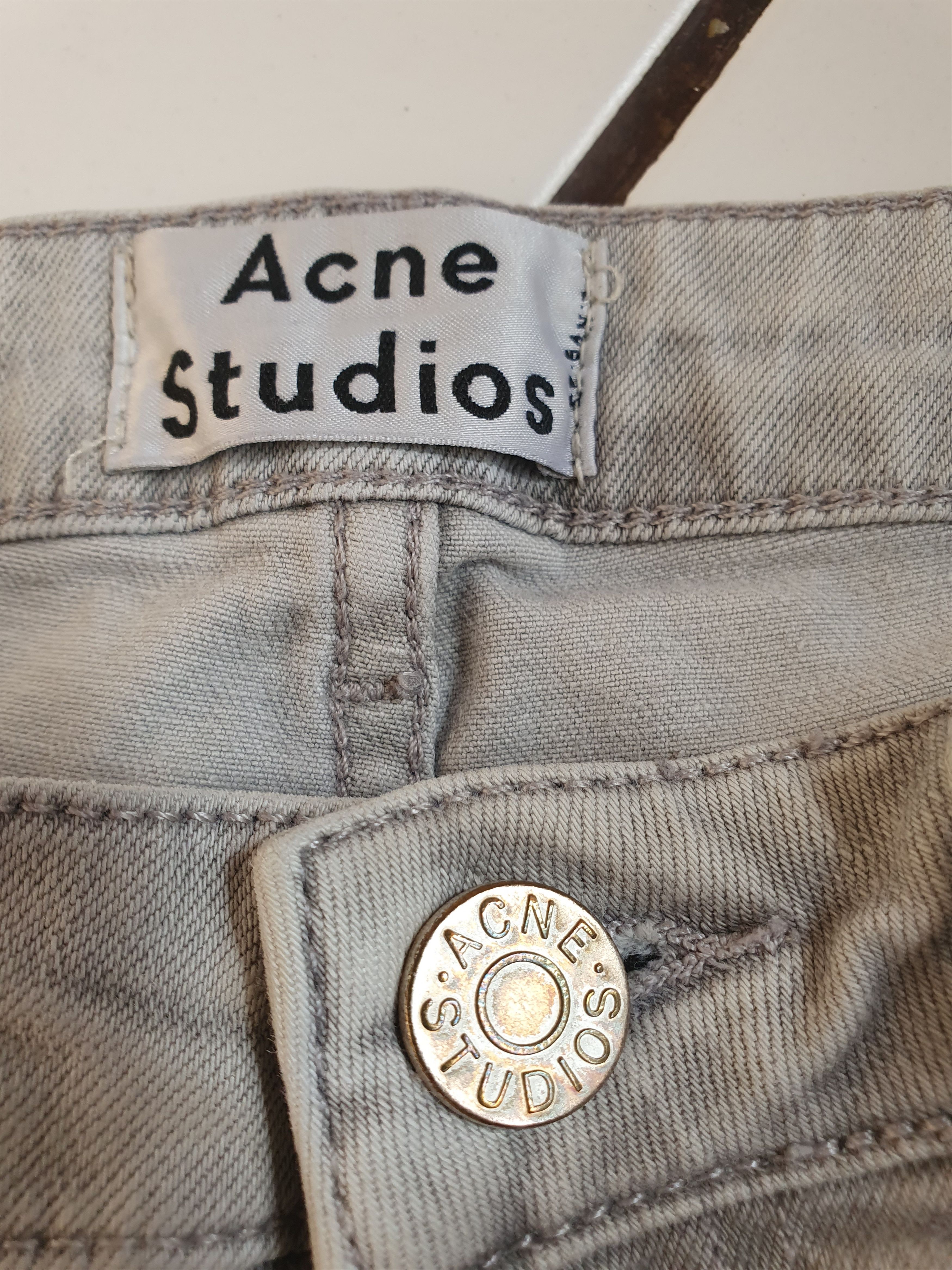 Acne Studios Acne Studios jeans Skin5 Ivy gray,size 26/32 Size 26" / US 2 / IT 38 - 4 Thumbnail