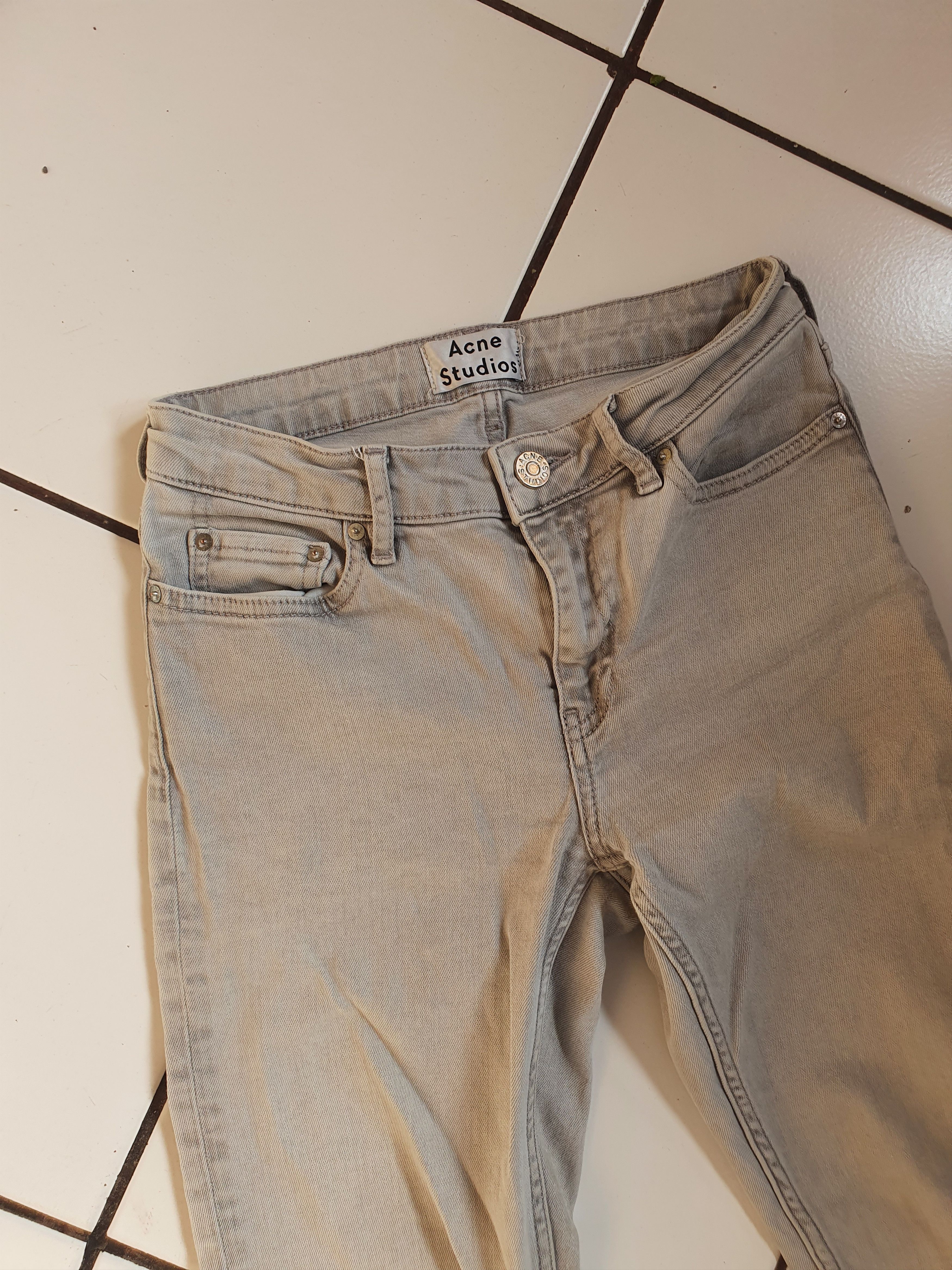Acne Studios Acne Studios jeans Skin5 Ivy gray,size 26/32 Size 26" / US 2 / IT 38 - 1 Thumbnail