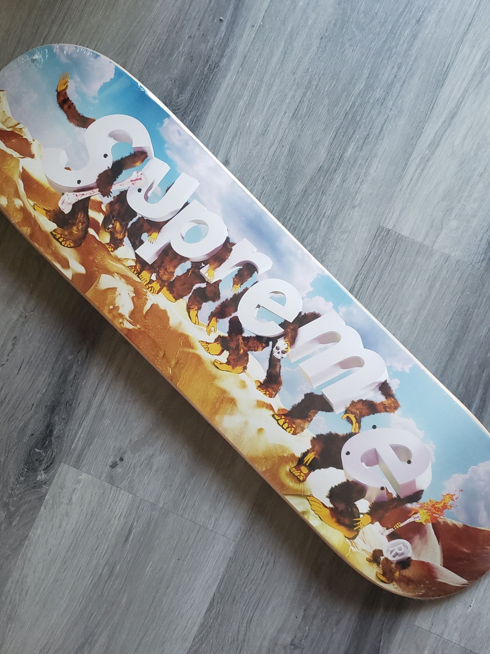 スケートボード Supreme skate Apes Skateboard Day Supreme Apes Skateboard Deck Set Day/Night - SS21 - US