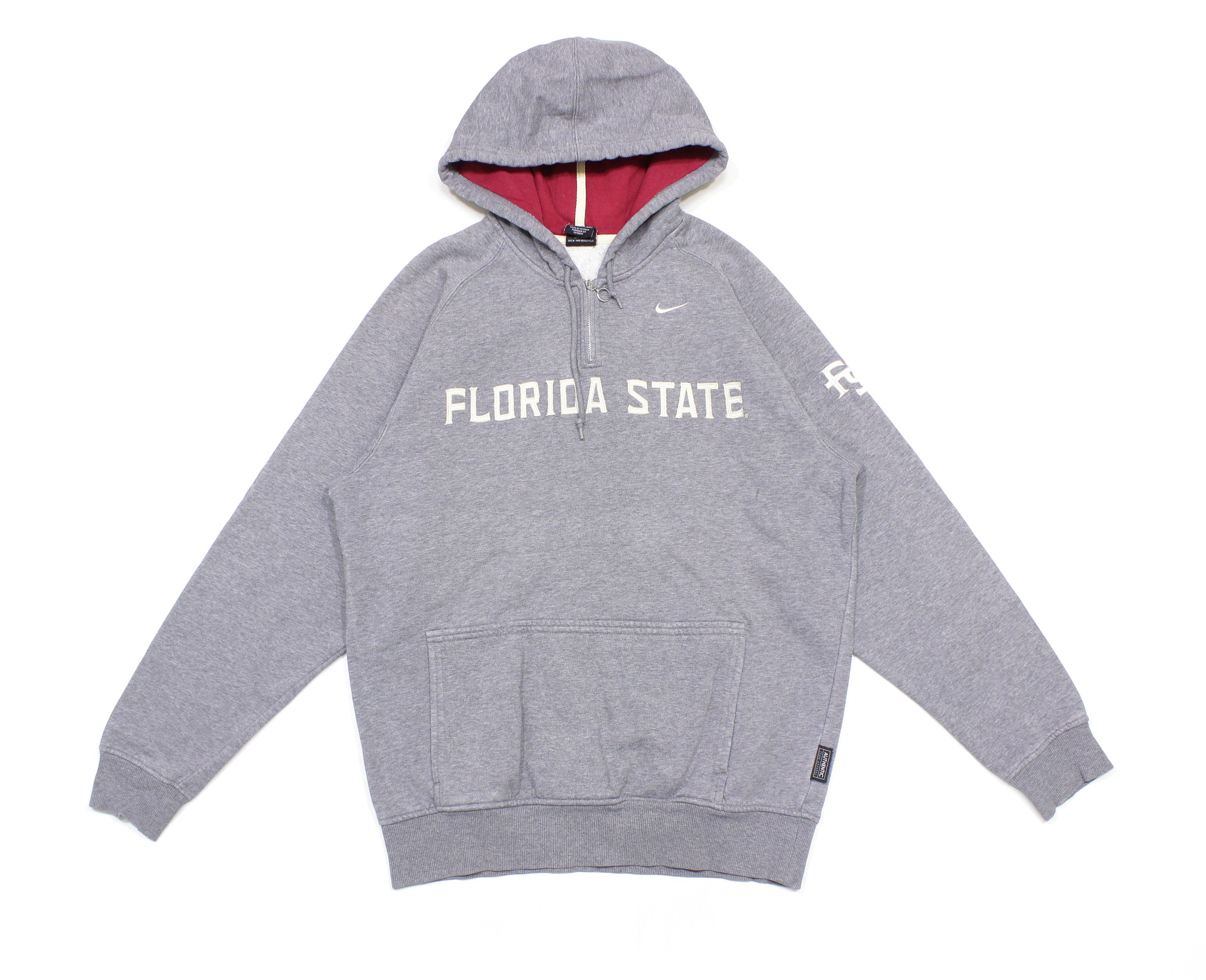 Nike 90S Florida State Big Logo Hoodie Size US S / EU 44-46 / 1 - 1 Thumbnail