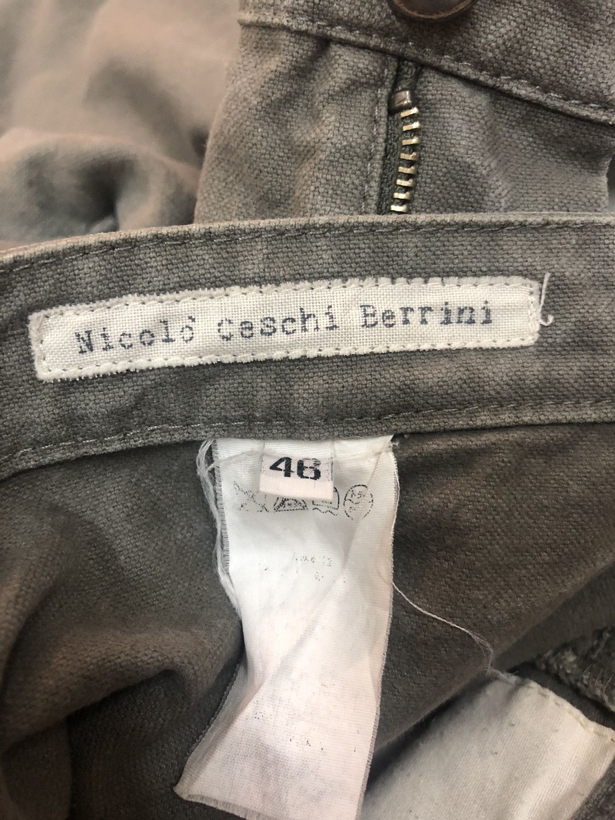 Nicolo Ceschi Berrini NICOLO CHESCI BERRINI - RELAXED FIT FLEX MODERN CHINO PANTS Size US 33 - 12 Thumbnail