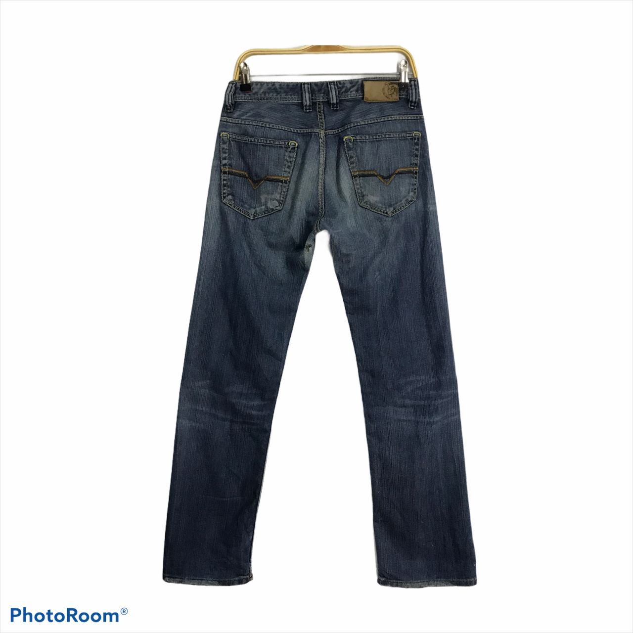 Diesel 🔥 Vintage Diesel Art Skeleton Denim Jeans Size US 32 / EU 48 - 2 Thumbnail