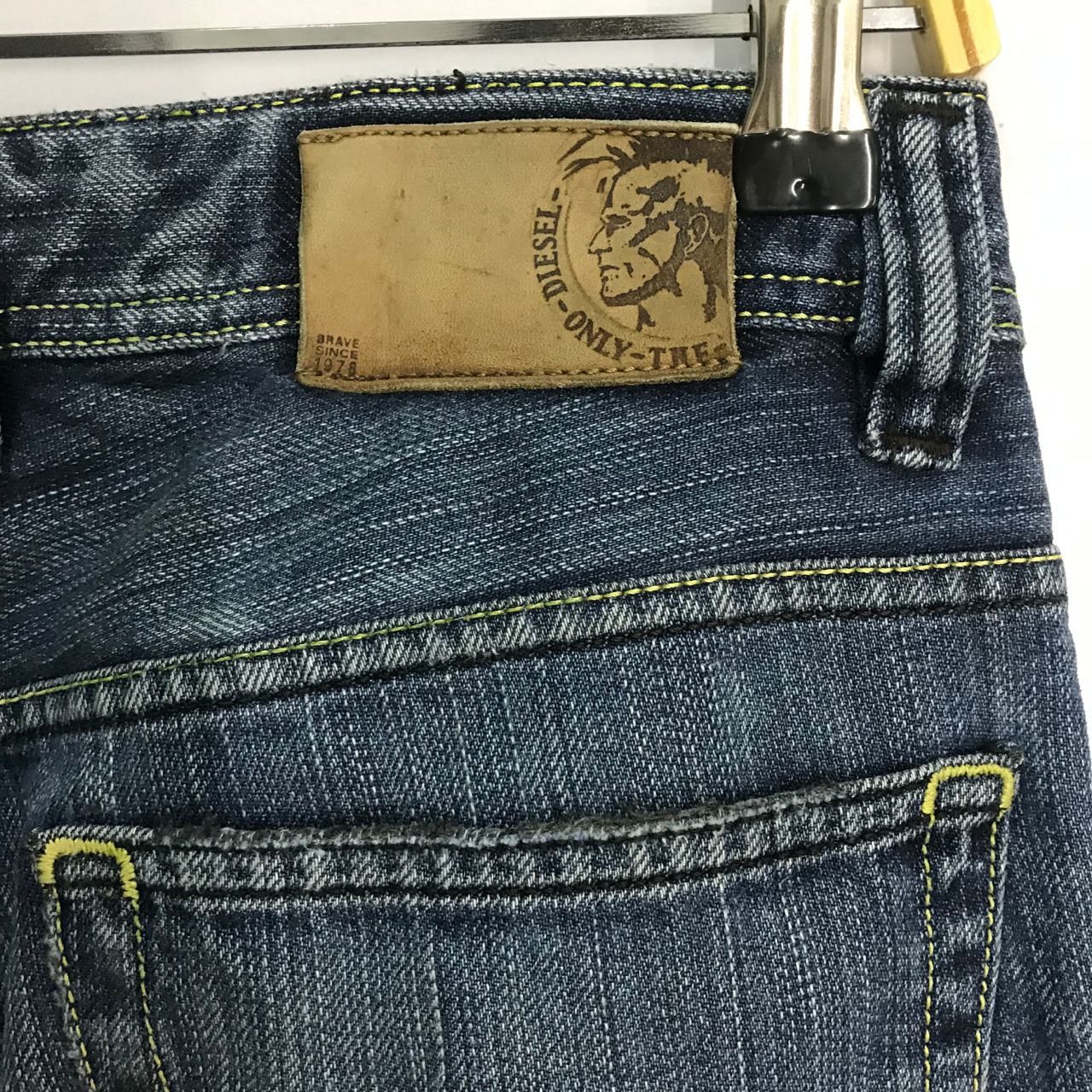 Diesel 🔥 Vintage Diesel Art Skeleton Denim Jeans Size US 32 / EU 48 - 7 Thumbnail