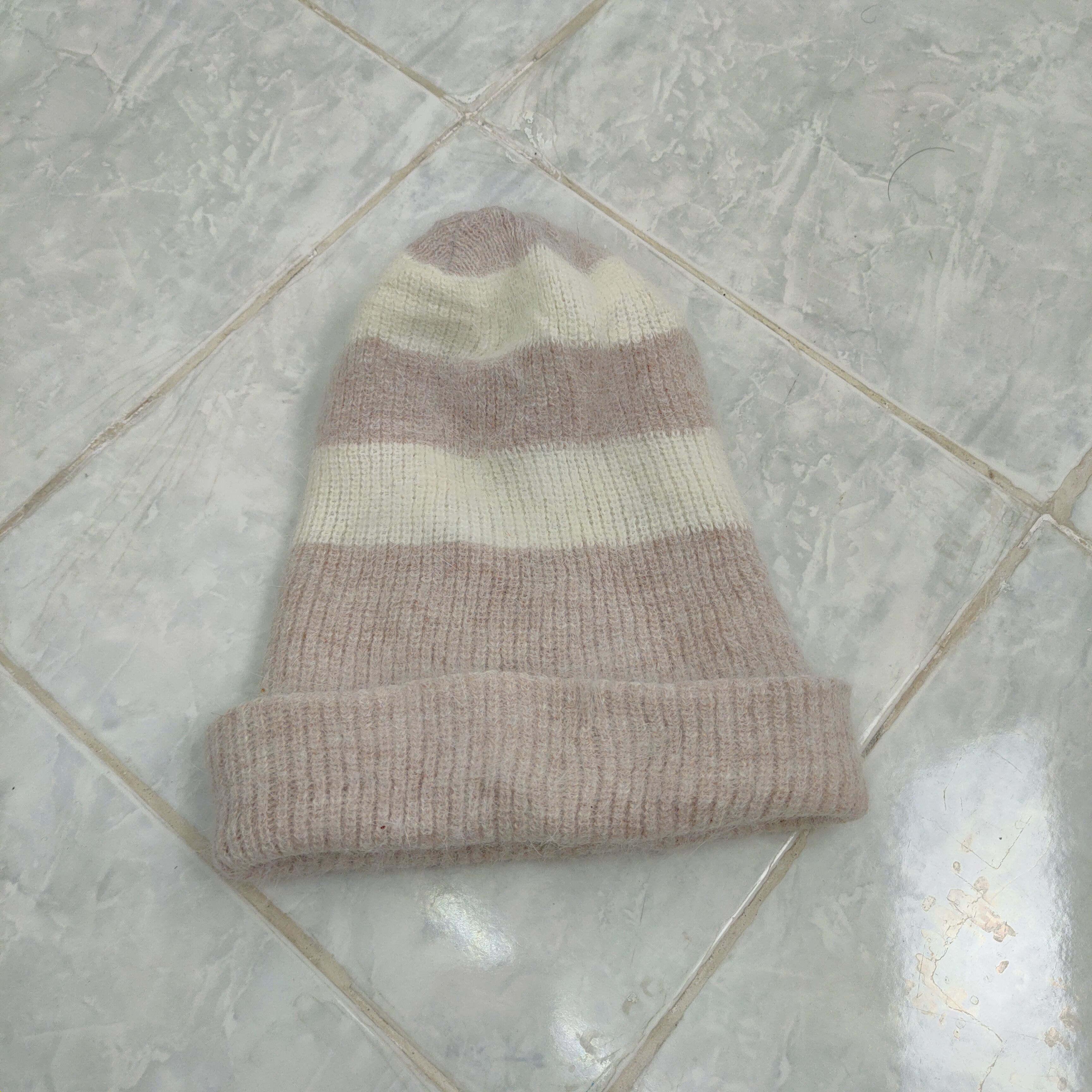 OVER THE STRiPES 💥 BESTOFFER 💥 STRIPE BEANIE HAT MOHAIR STYLE Size ONE SIZE - 4 Thumbnail