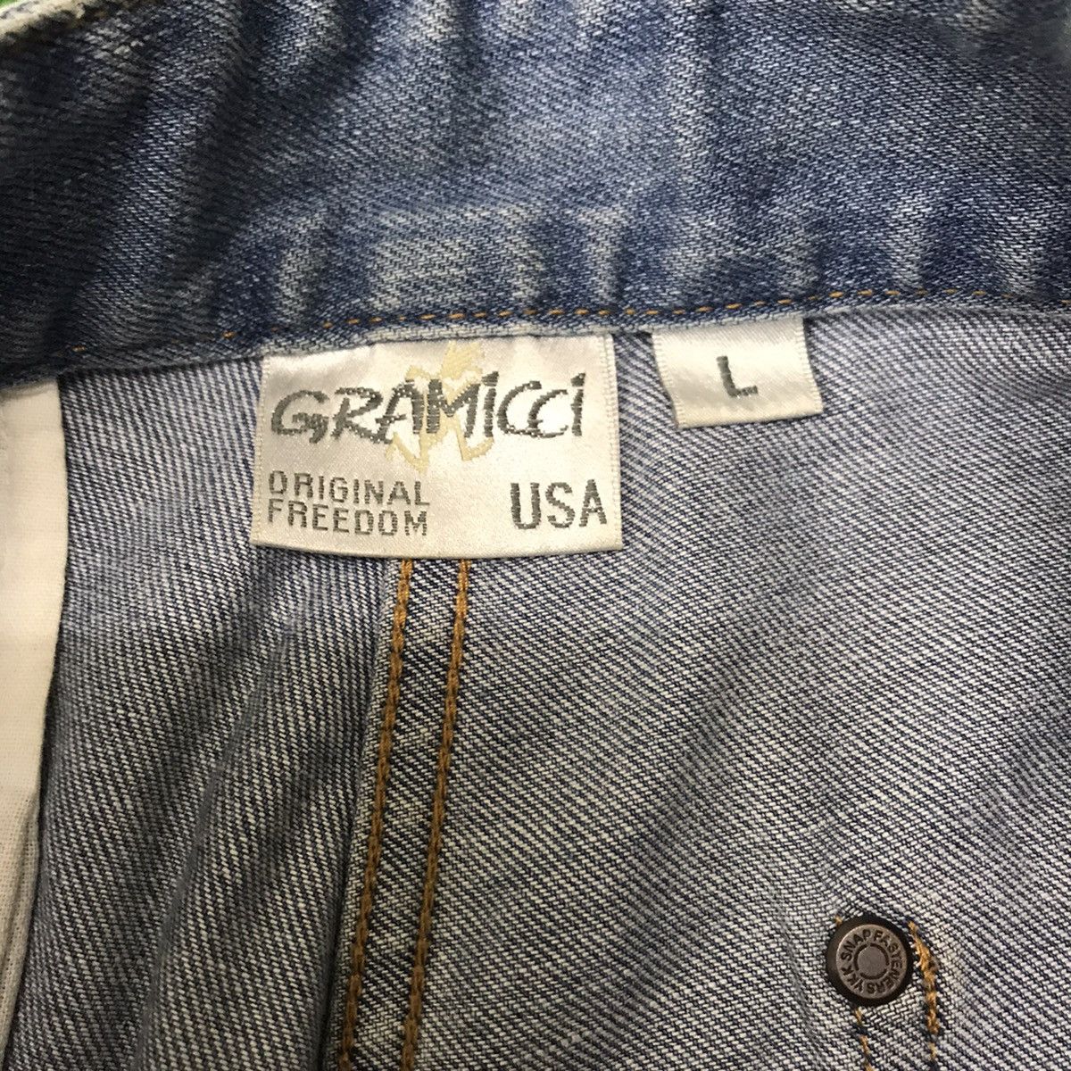 Gramicci Gramicci Denim Pants Size US 34 / EU 50 - 20 Thumbnail