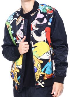 Nickelodeon bomber jacket hotsell