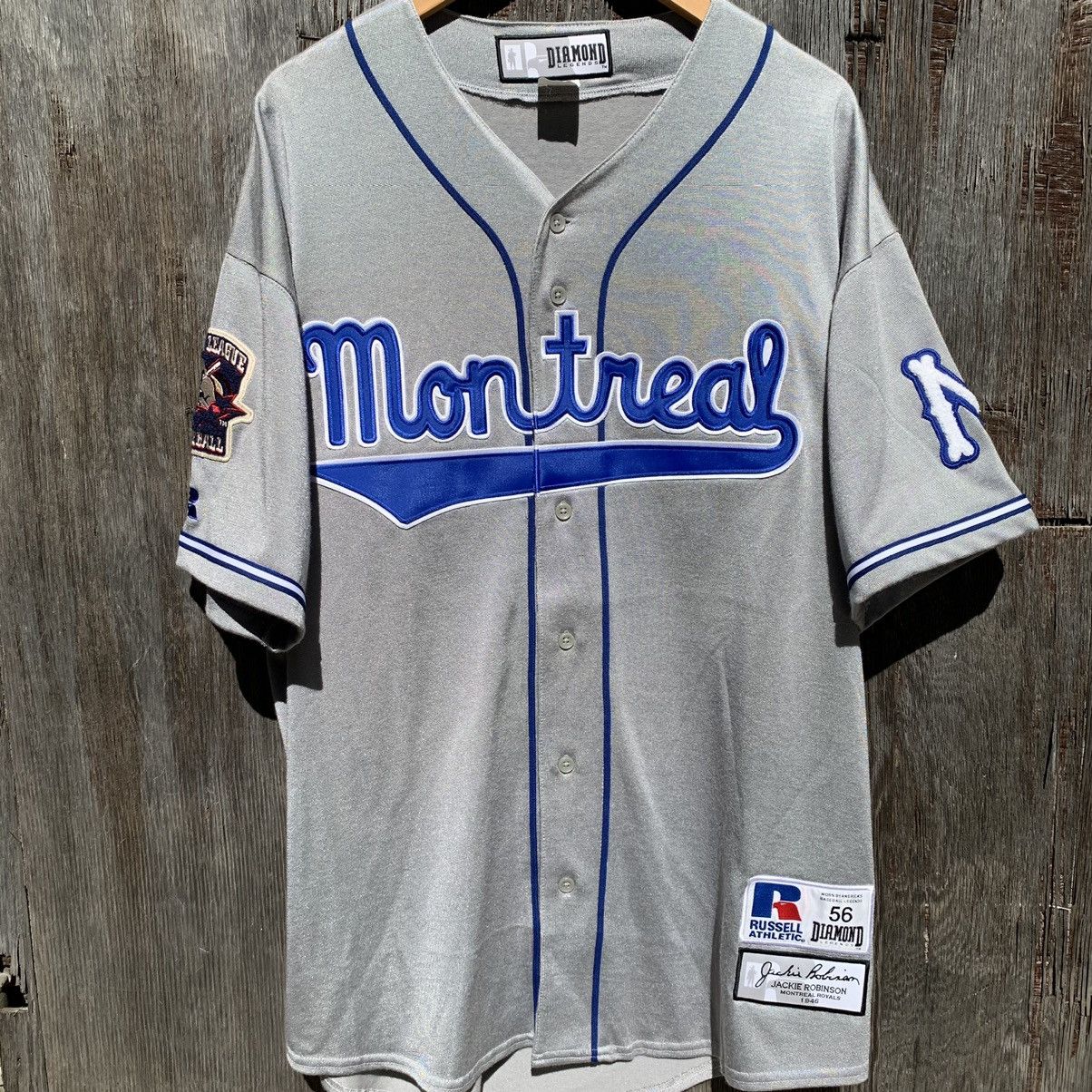 Russell Athletic RARE Montreal Royals Jackie Robinson Jersey Grailed