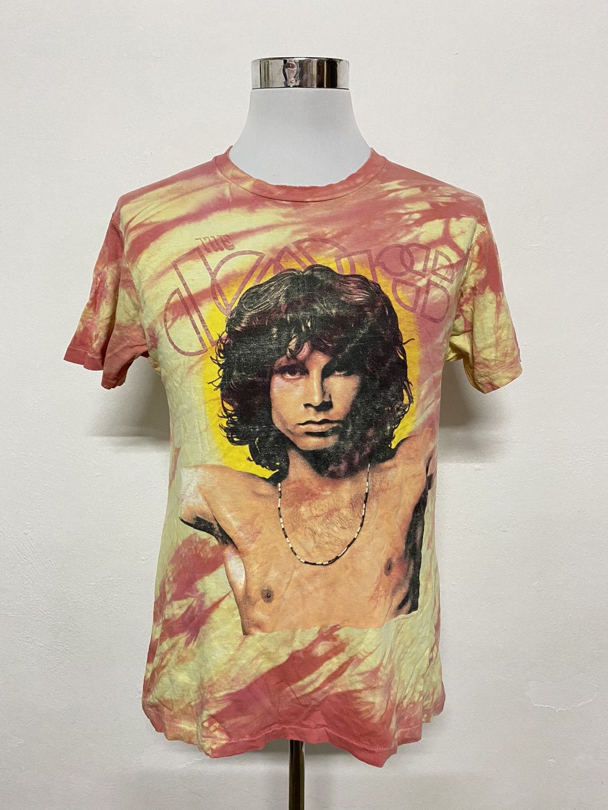 Band Tees × Vintage Vintage jim morrison the doors tie dye tee Size US XL / EU 56 / 4 - 1 Thumbnail