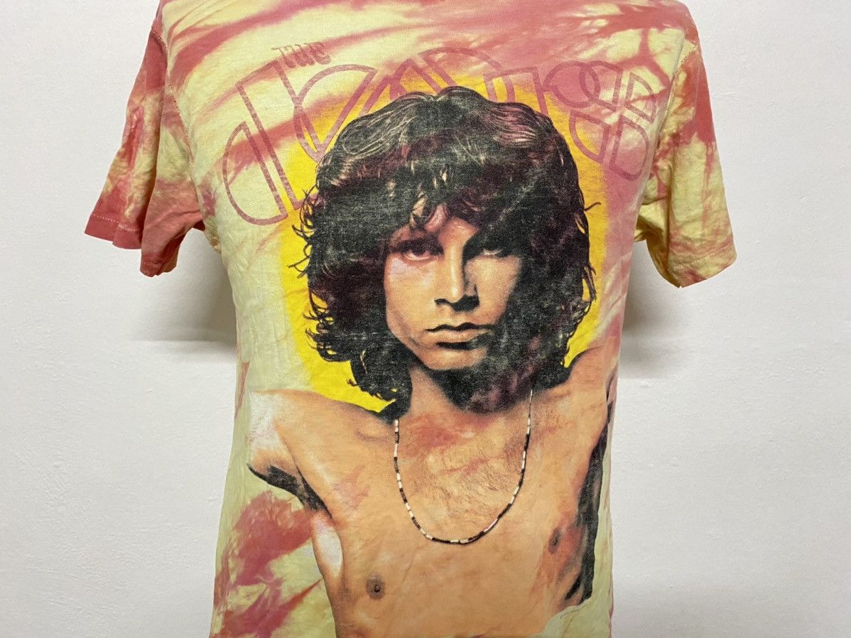 Band Tees × Vintage Vintage jim morrison the doors tie dye tee Size US XL / EU 56 / 4 - 4 Thumbnail