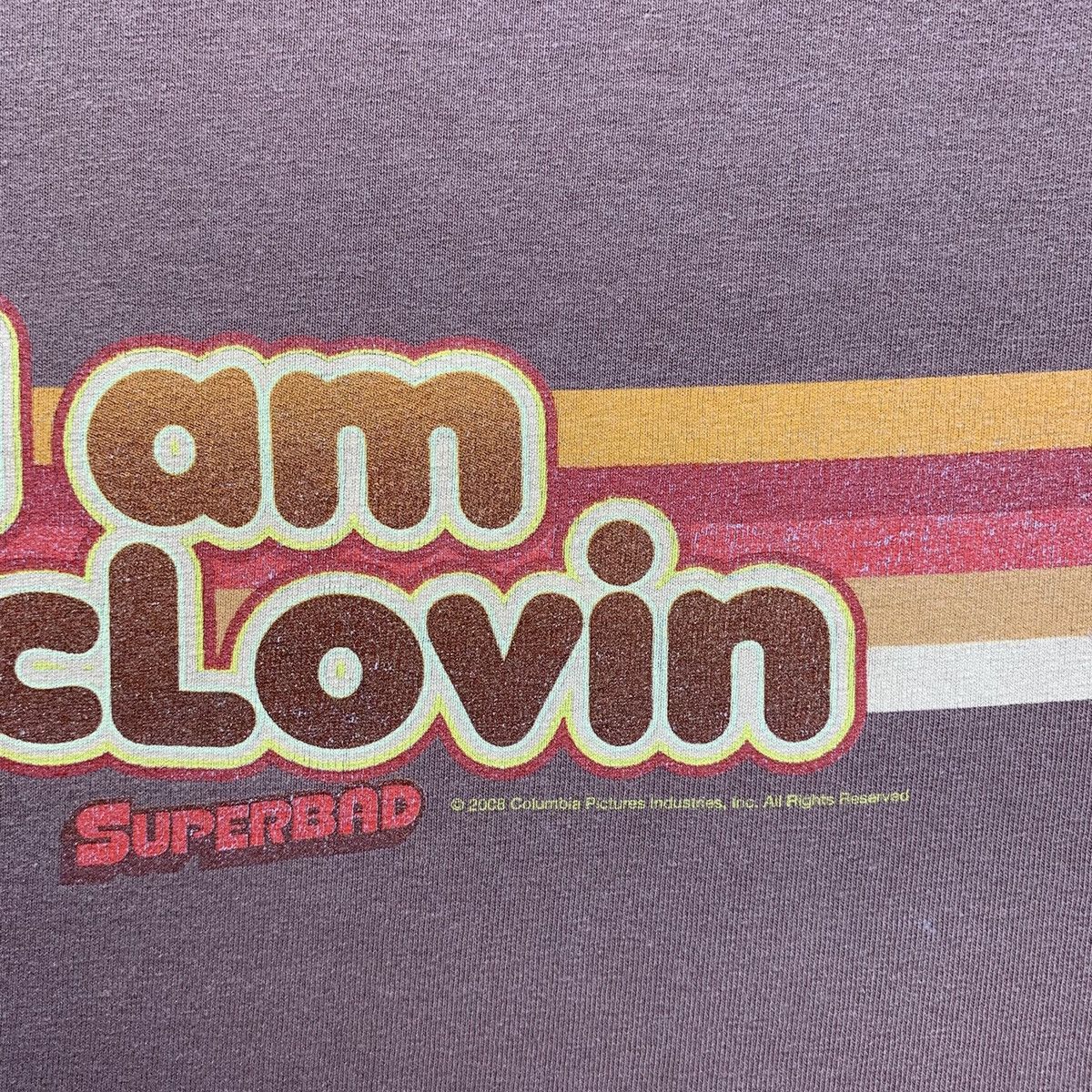 Vintage 2008 Superbad Promo McLovin T-shirt Size US XL / EU 56 / 4 - 5 Thumbnail