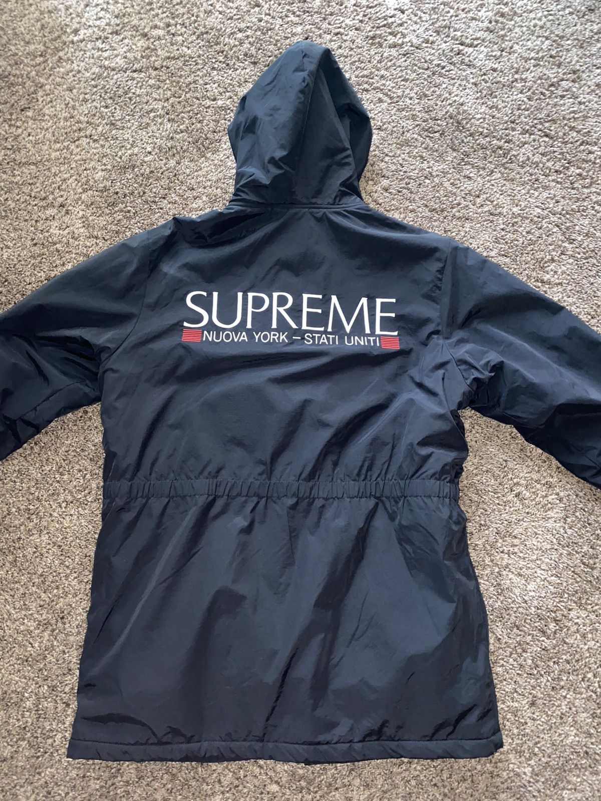 Supreme Polartec lined sideline parka | Grailed 