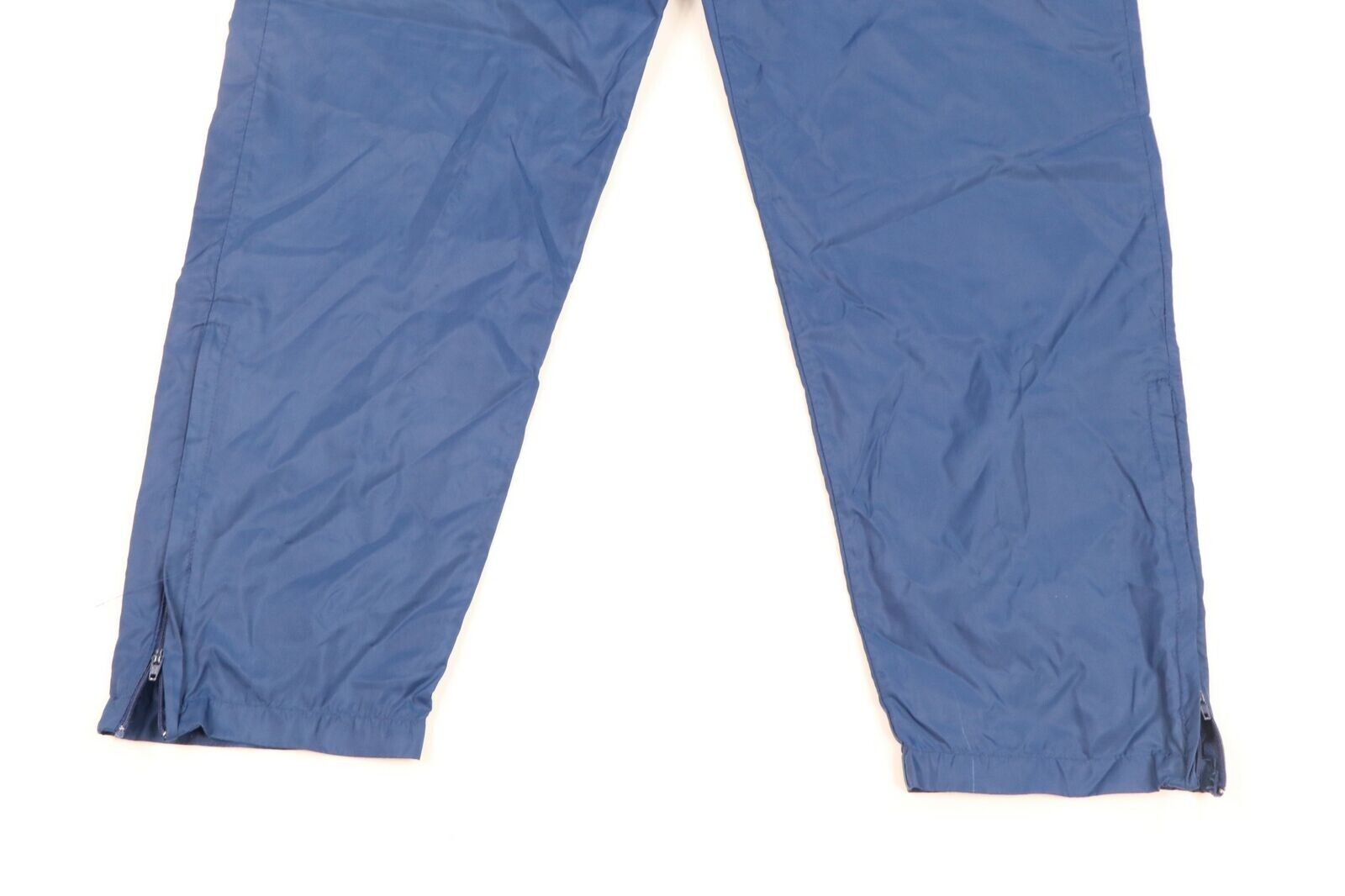 Vintage Vintage 90s Puma Spell Out Nylon Tapered Leg Pants Blue Size US 30 / EU 46 - 3 Thumbnail